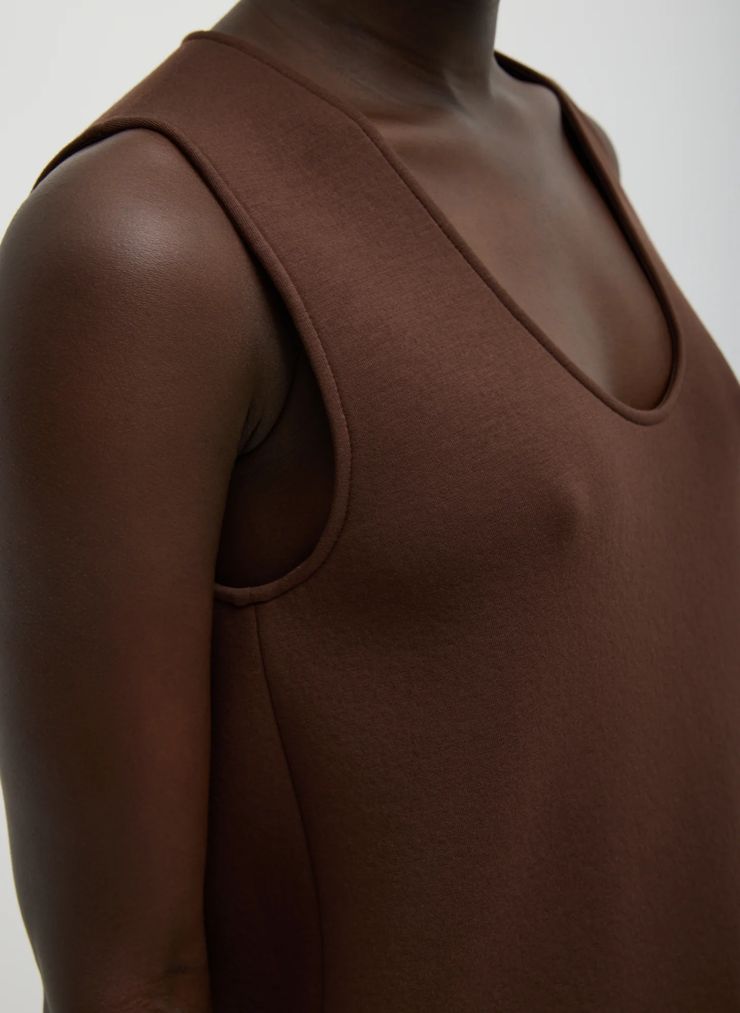 Bonded Viscose Tank Top - Image 5