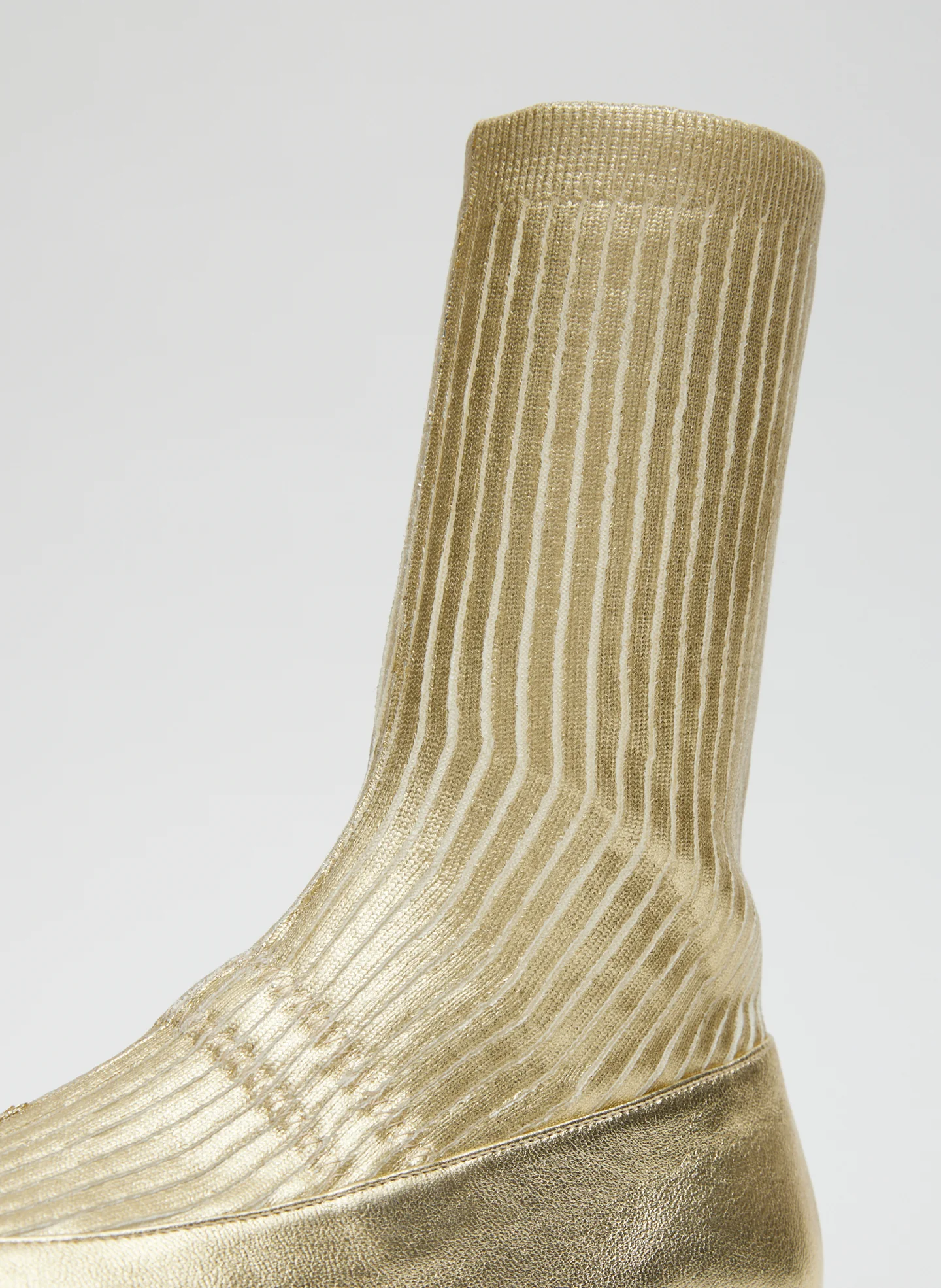 Borg Metallic Sock Shoe - Image 6