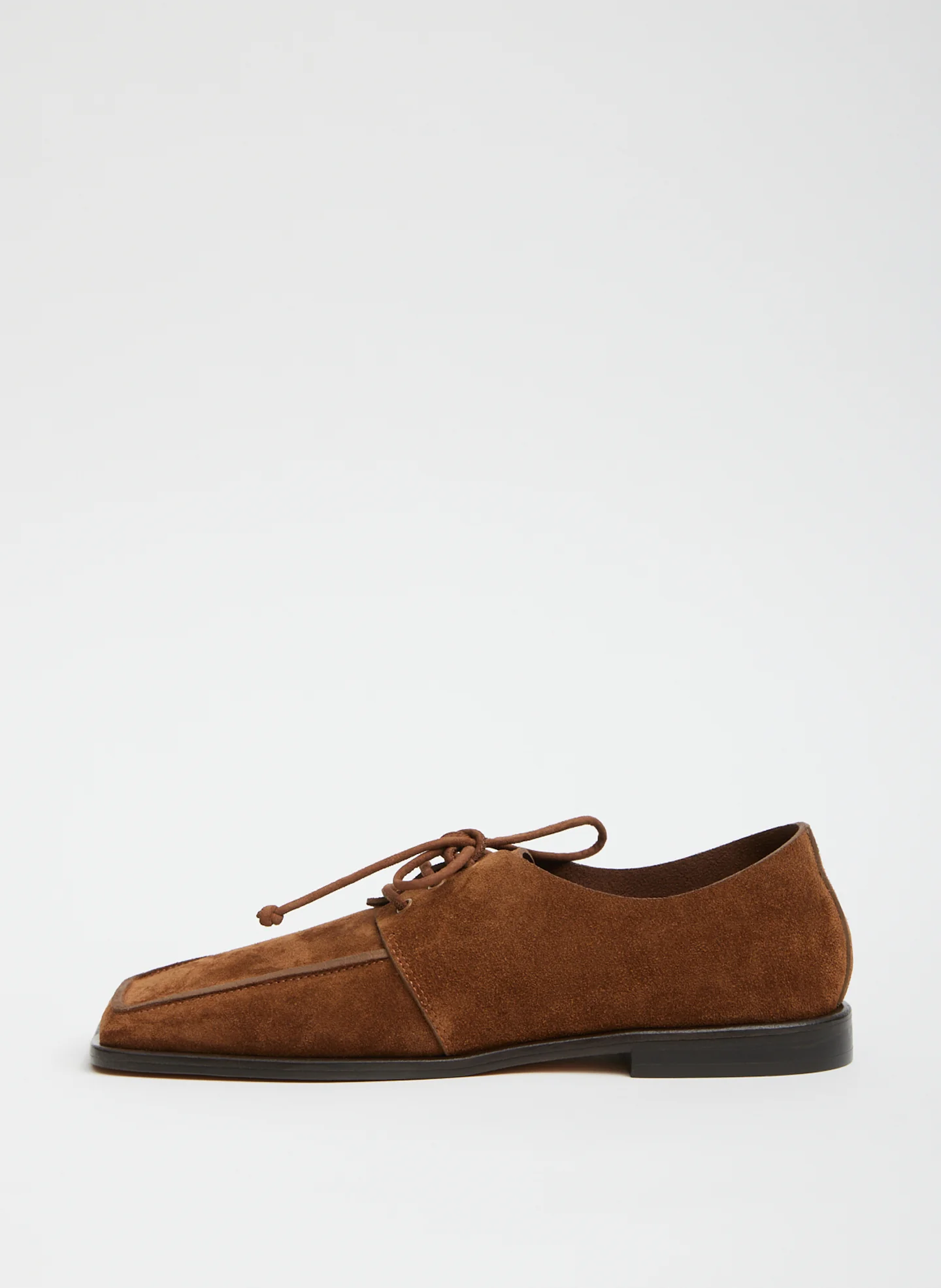 Suede Brody Square Toe Loafer