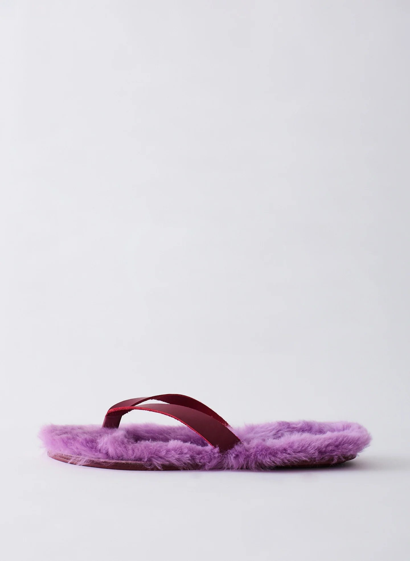 Bryan Shearling Flip Flop