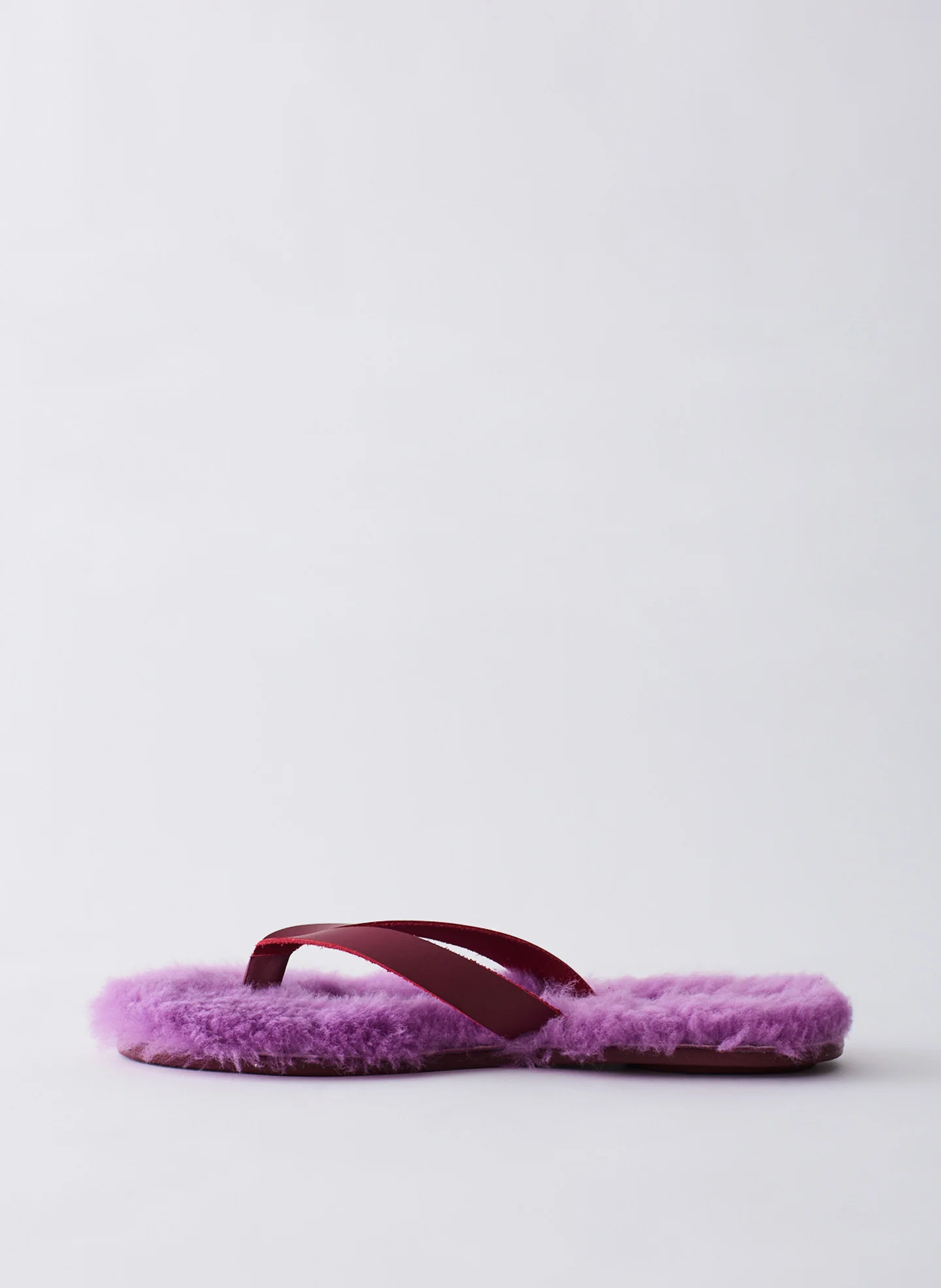 Bryan Shearling Flip Flop - Image 2