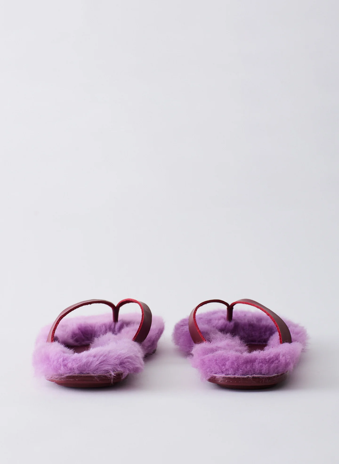 Bryan Shearling Flip Flop - Image 5