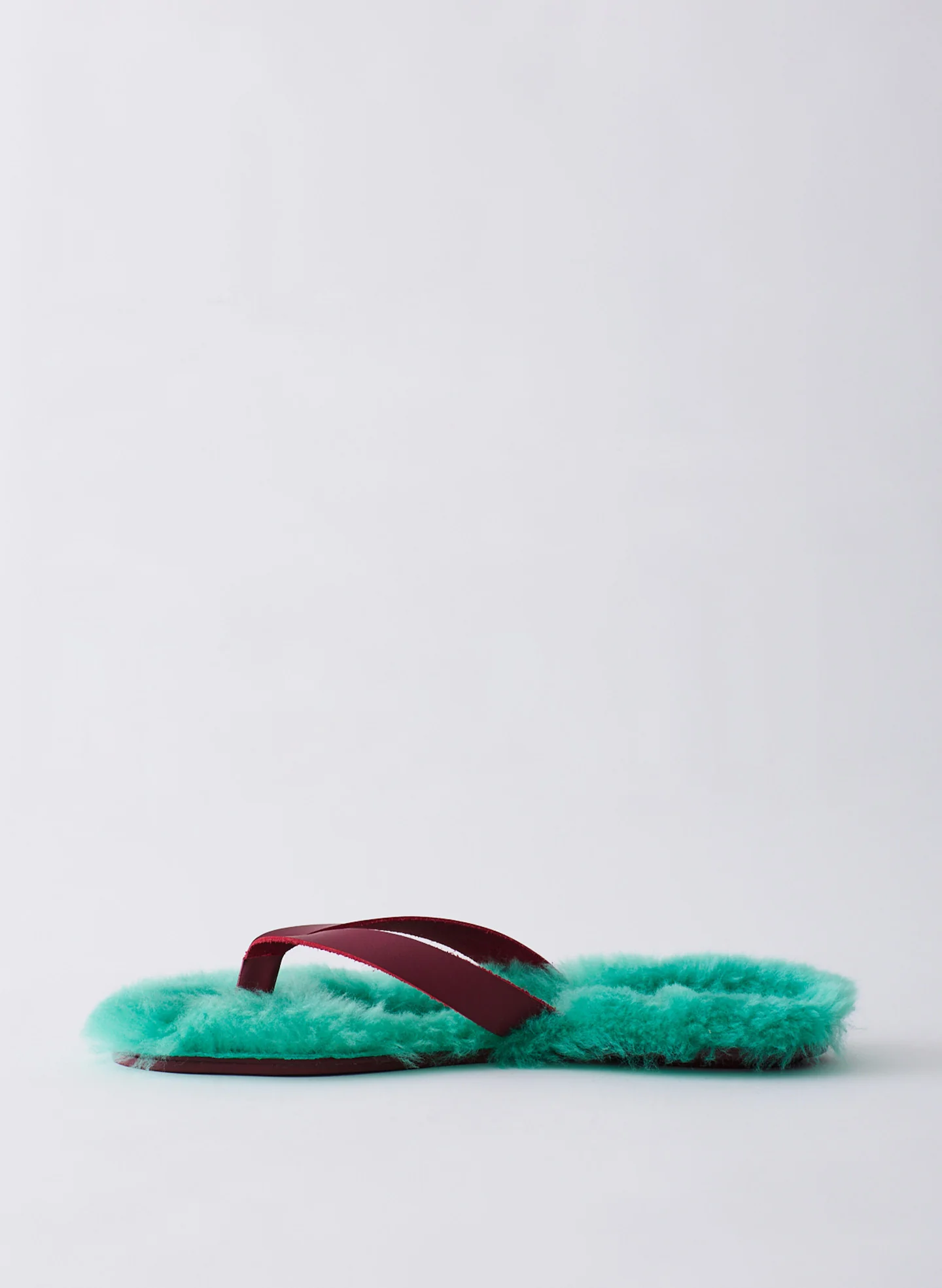 Bryan Shearling Flip Flop - Image 2