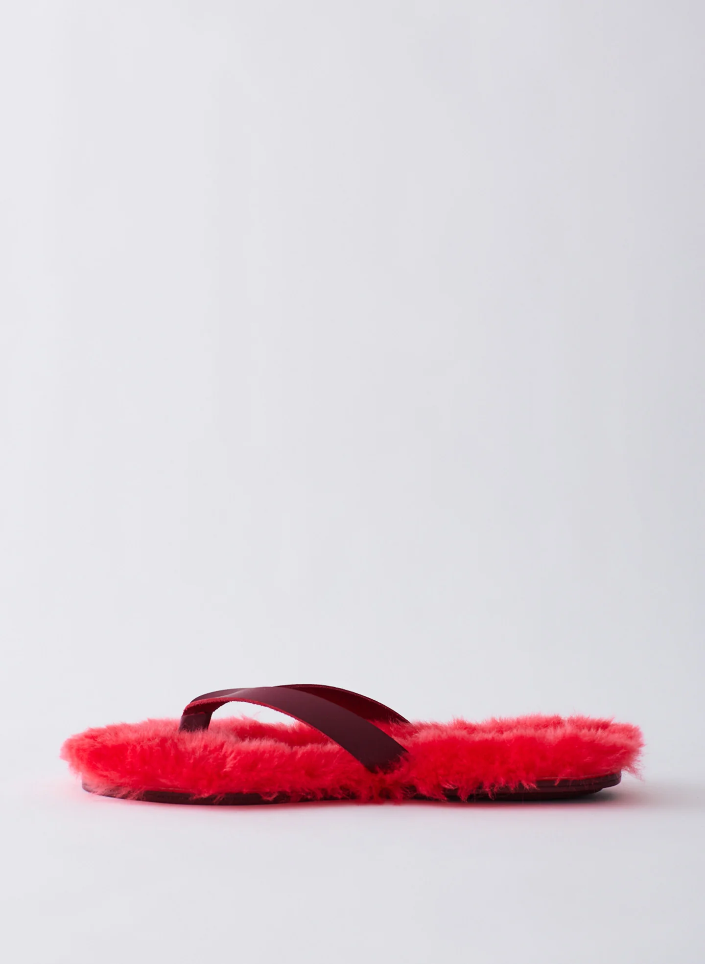 Bryan Shearling Flip Flop - Image 2