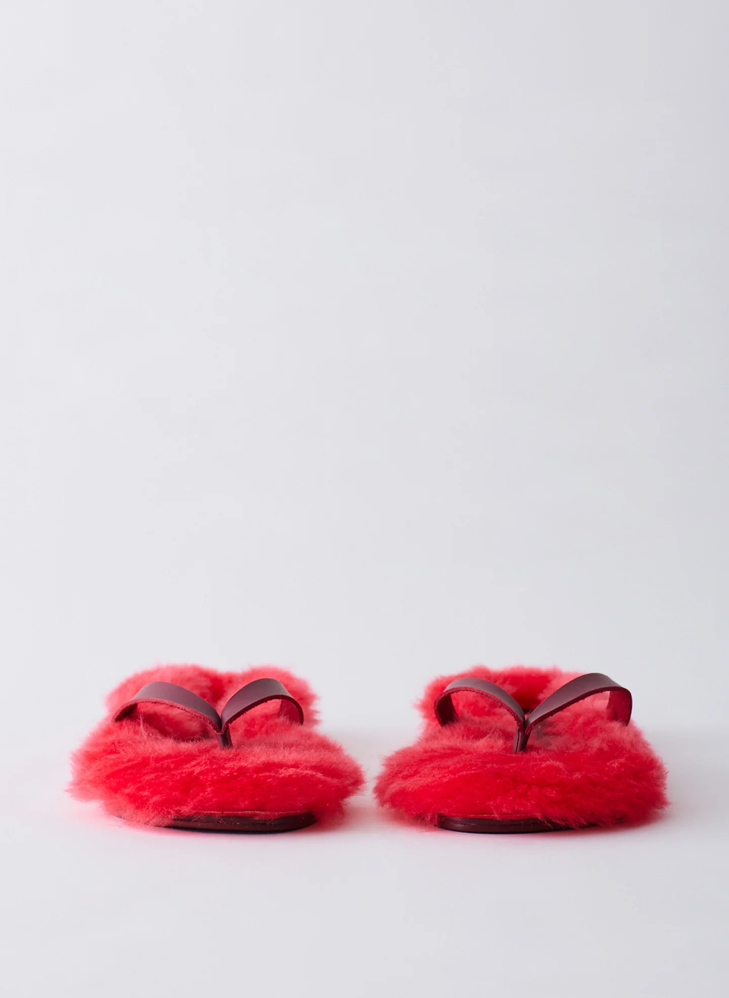Bryan Shearling Flip Flop - Image 4