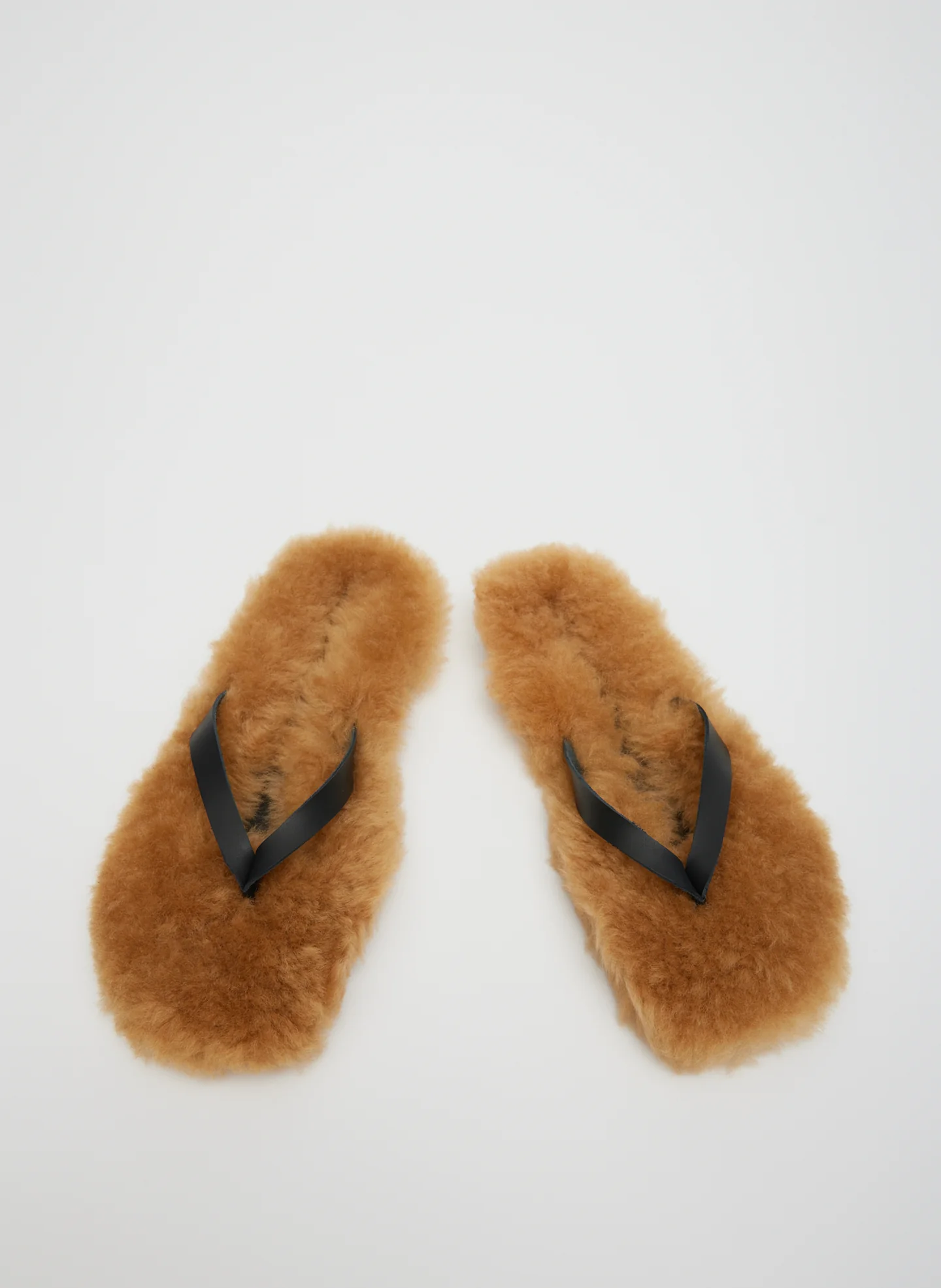 Bryan Shearling Flip Flop - Image 4