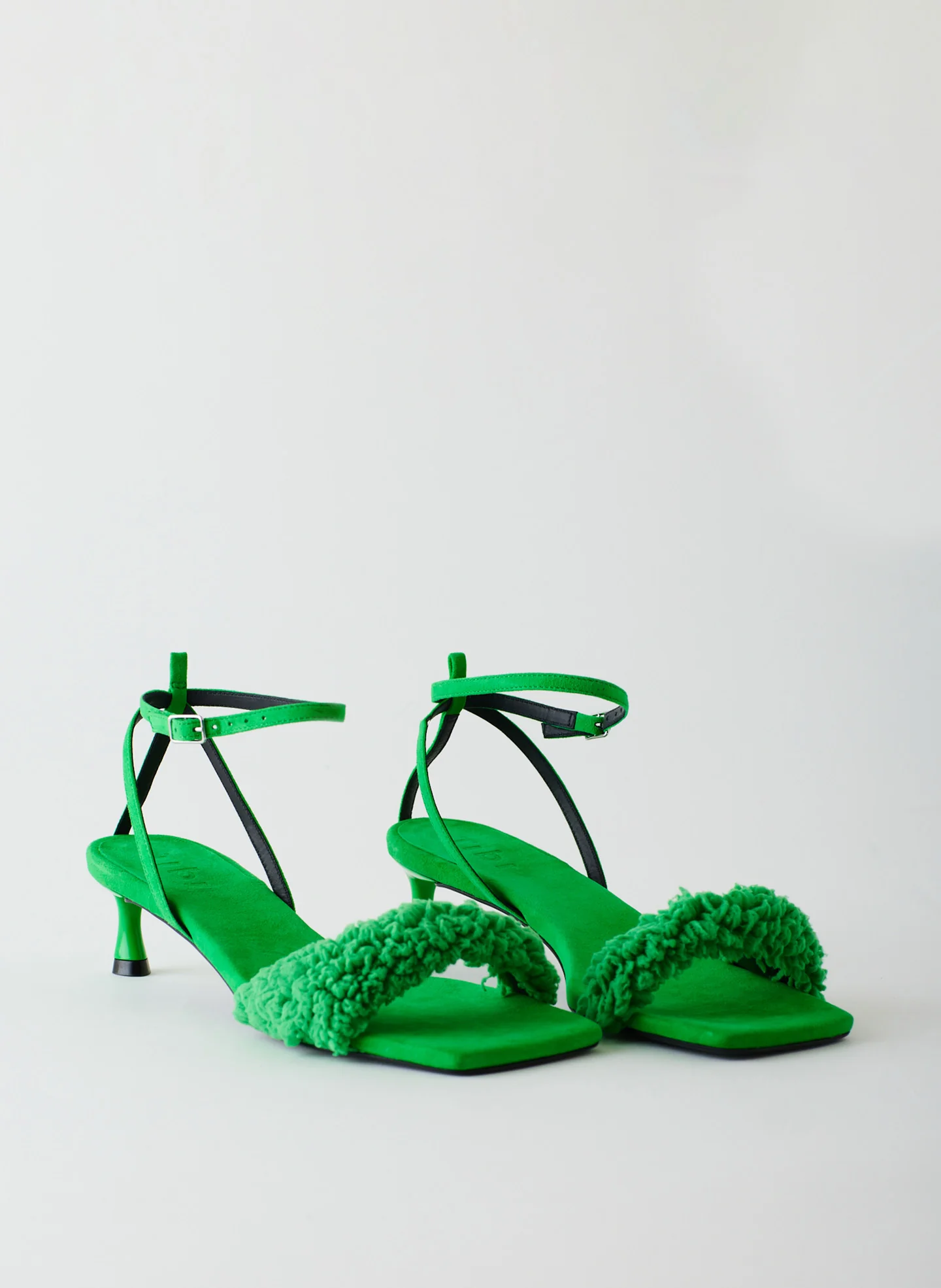 Cameron Suede & Faux Shearling Sandal - Image 6