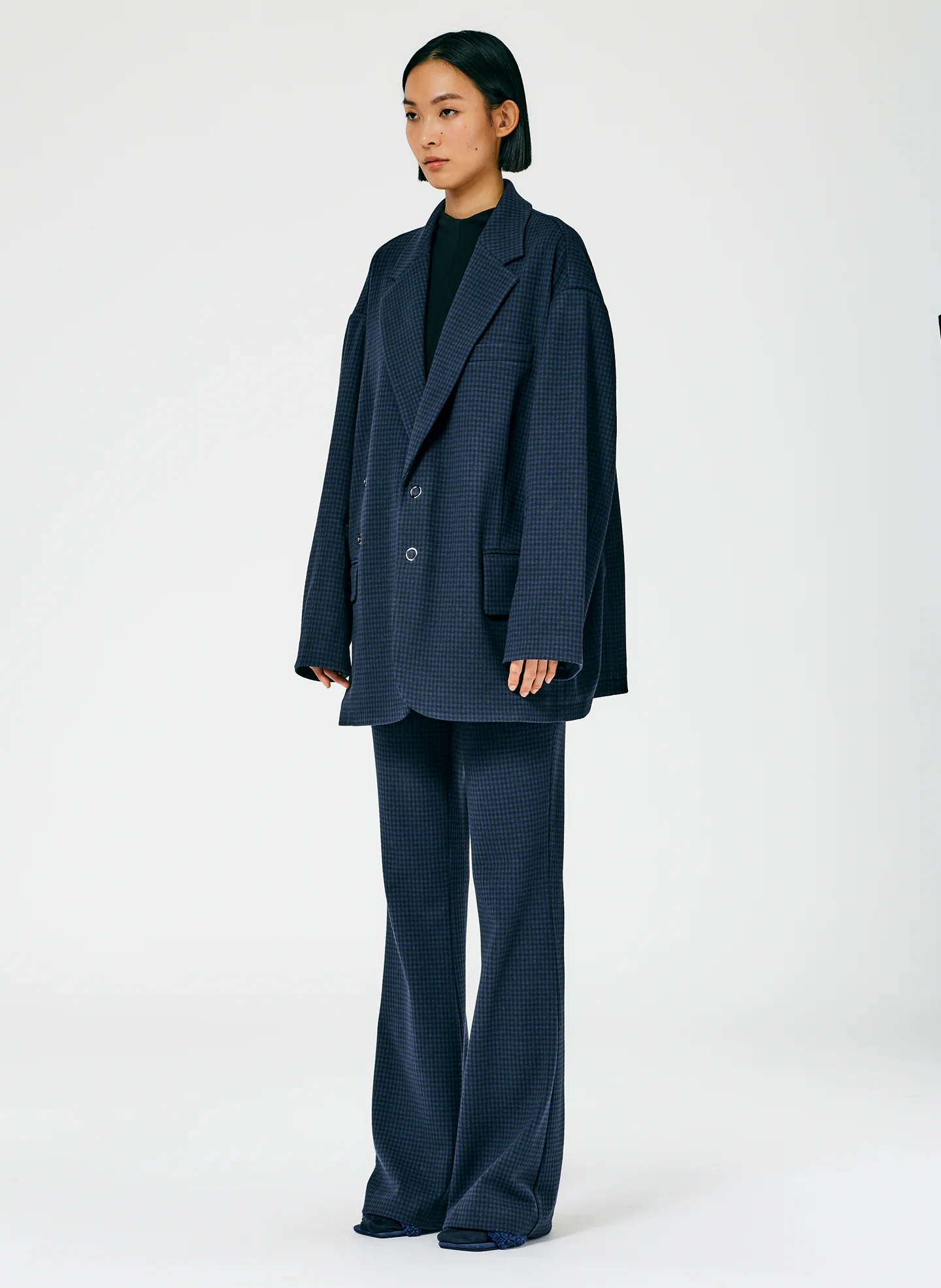 Camille Check Liam Snap Blazer - Image 3