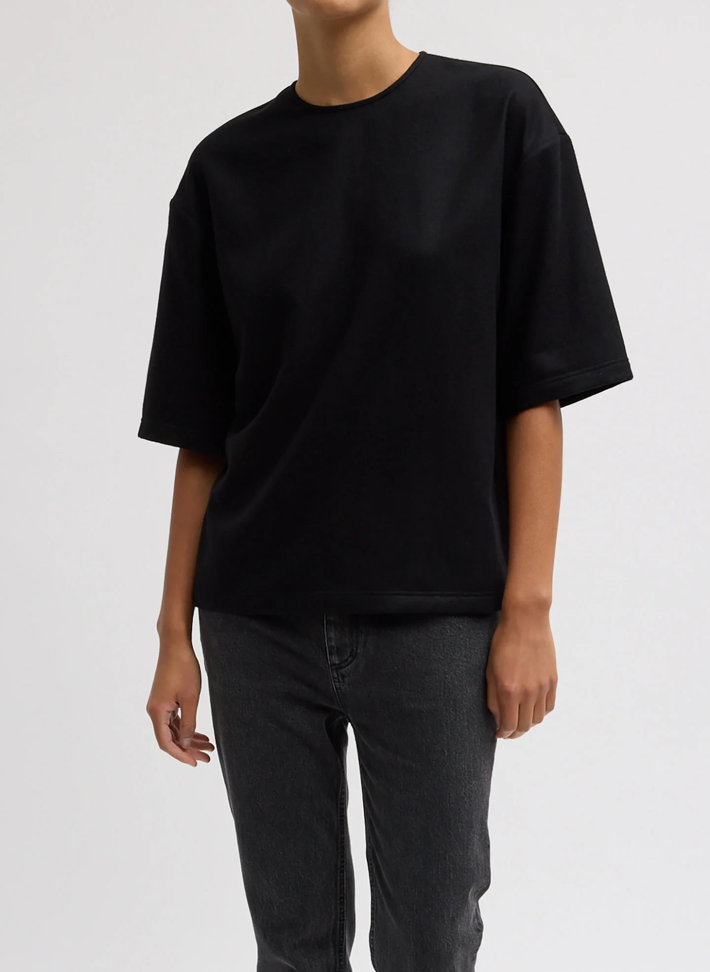 Cashmere Suiting Easy T-Shirt