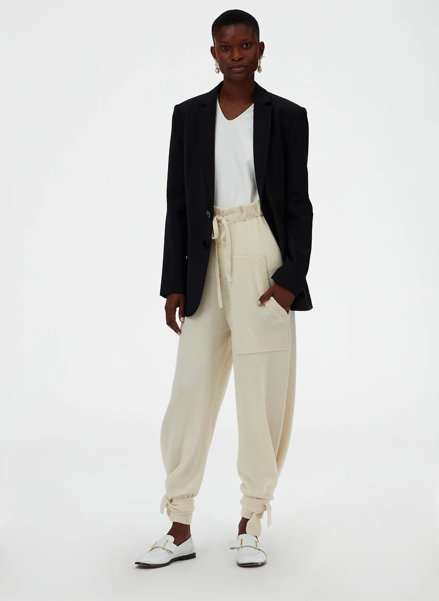 Cashmere Tie Lounge Sweatpants - Image 21