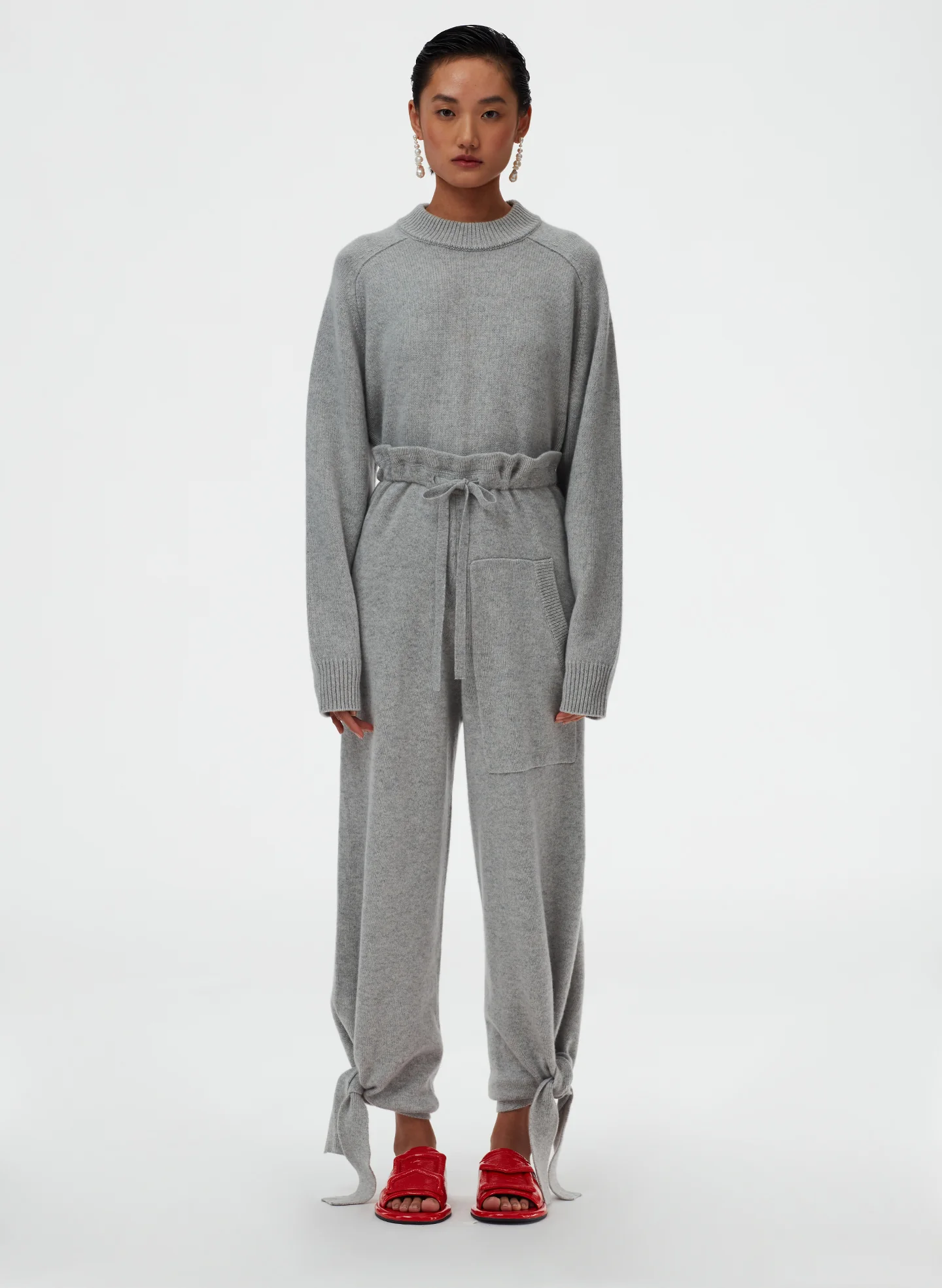 Cashmere Tie Lounge Sweatpants - Image 7
