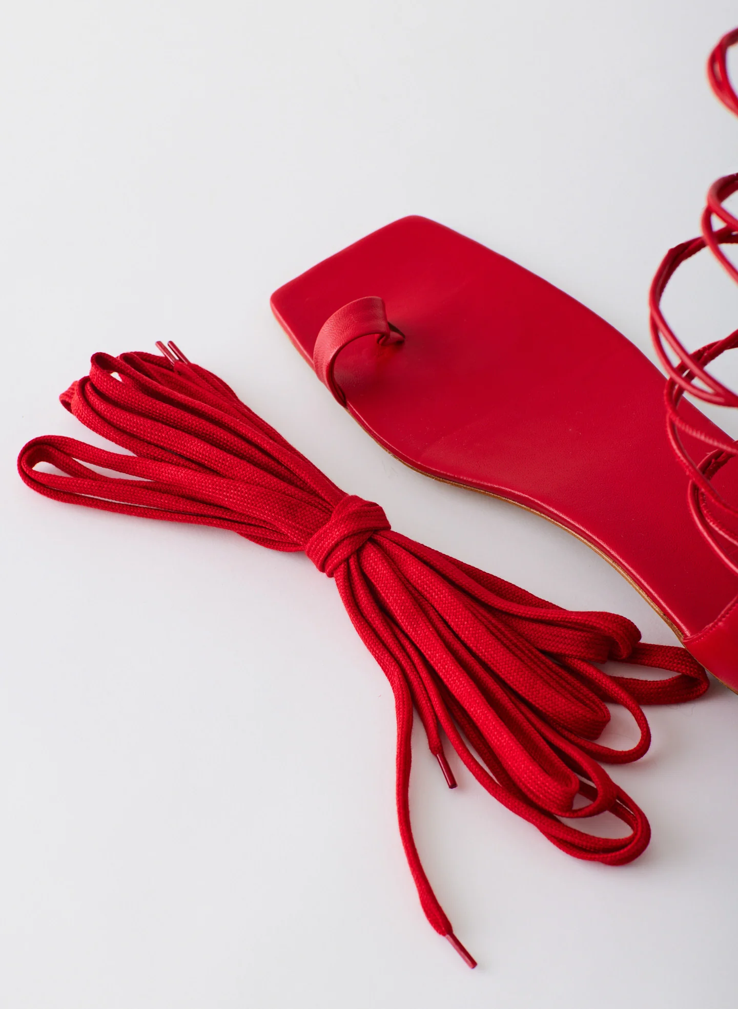 Cassius Lace-Up Long Sandal - Image 3