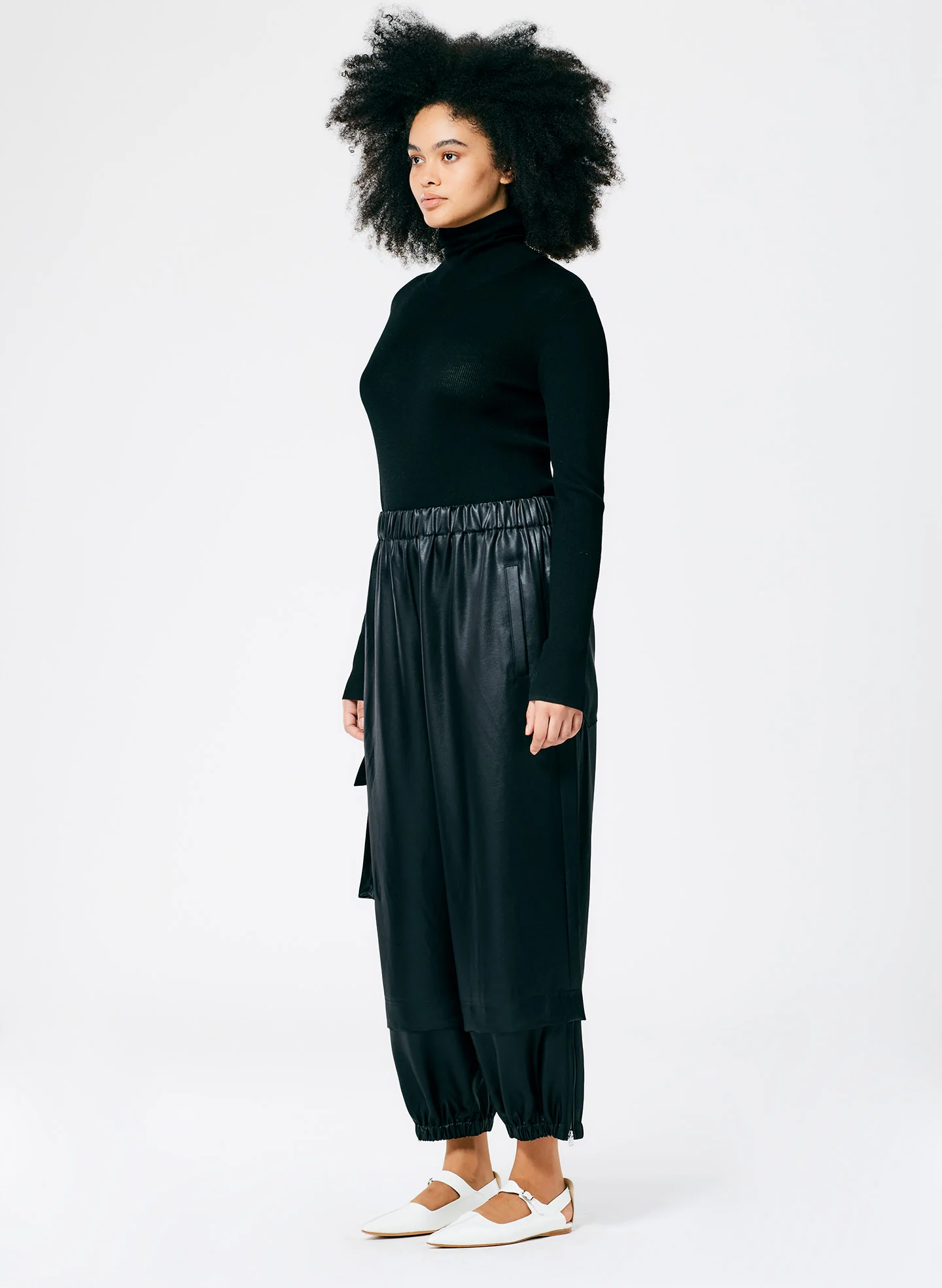 Celia Drape Pull On Wilt Jogger- Regular - Image 4