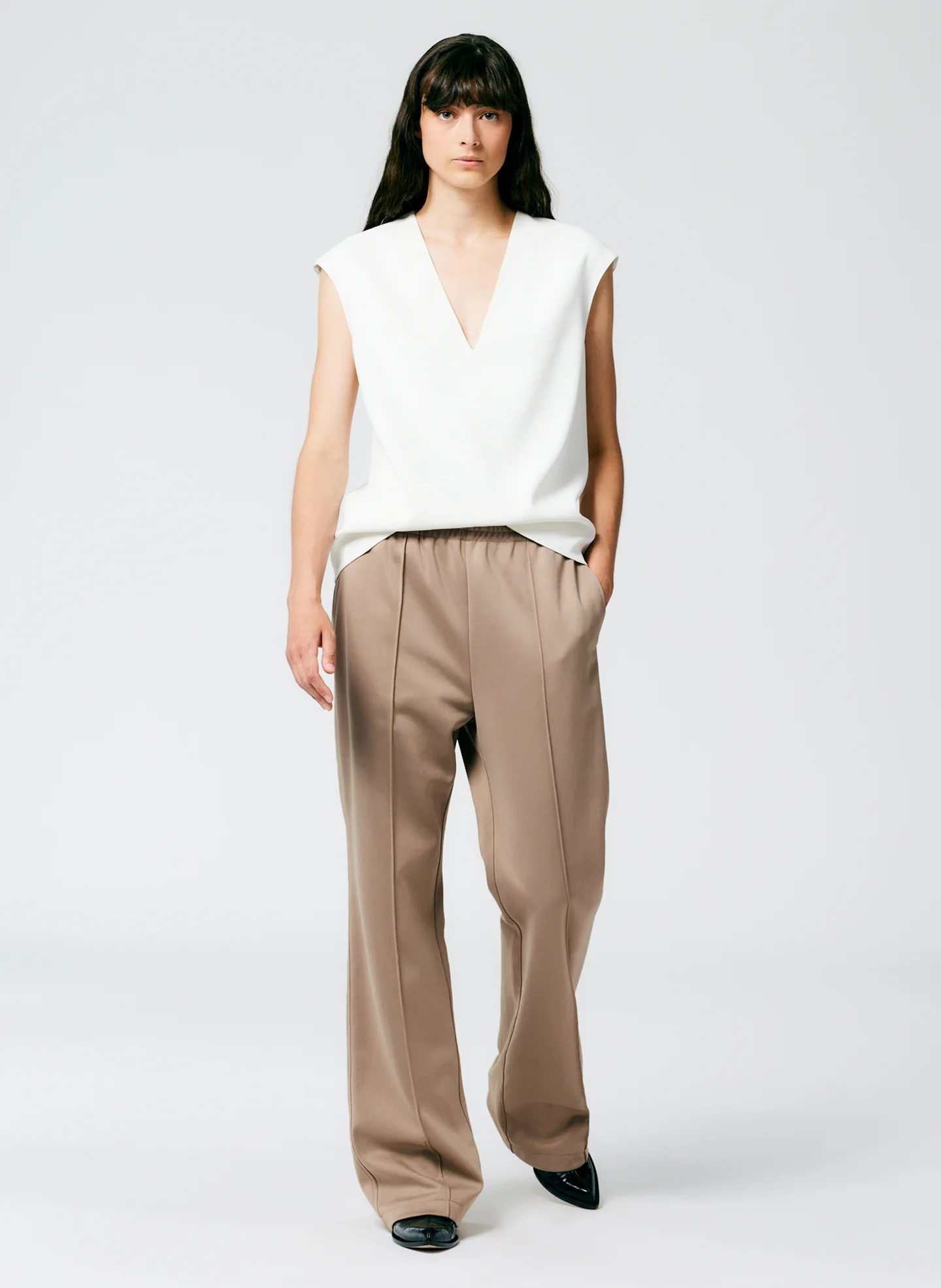 Chalky Drape Handkerchief Top - Image 9
