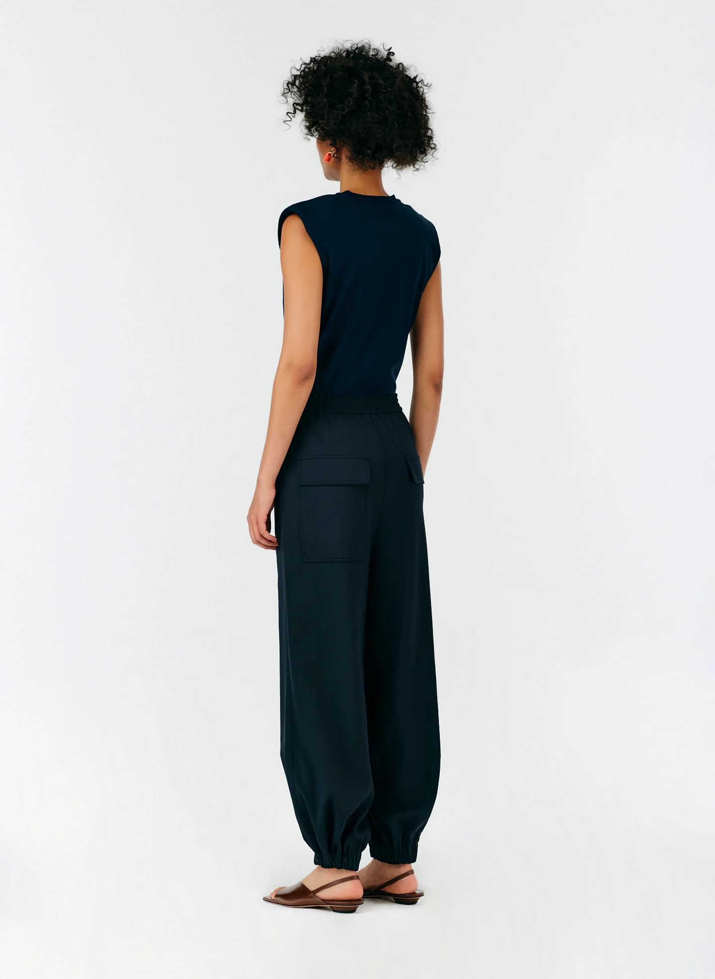 Chalky Drape Plashet Jogger - Regular - Image 3