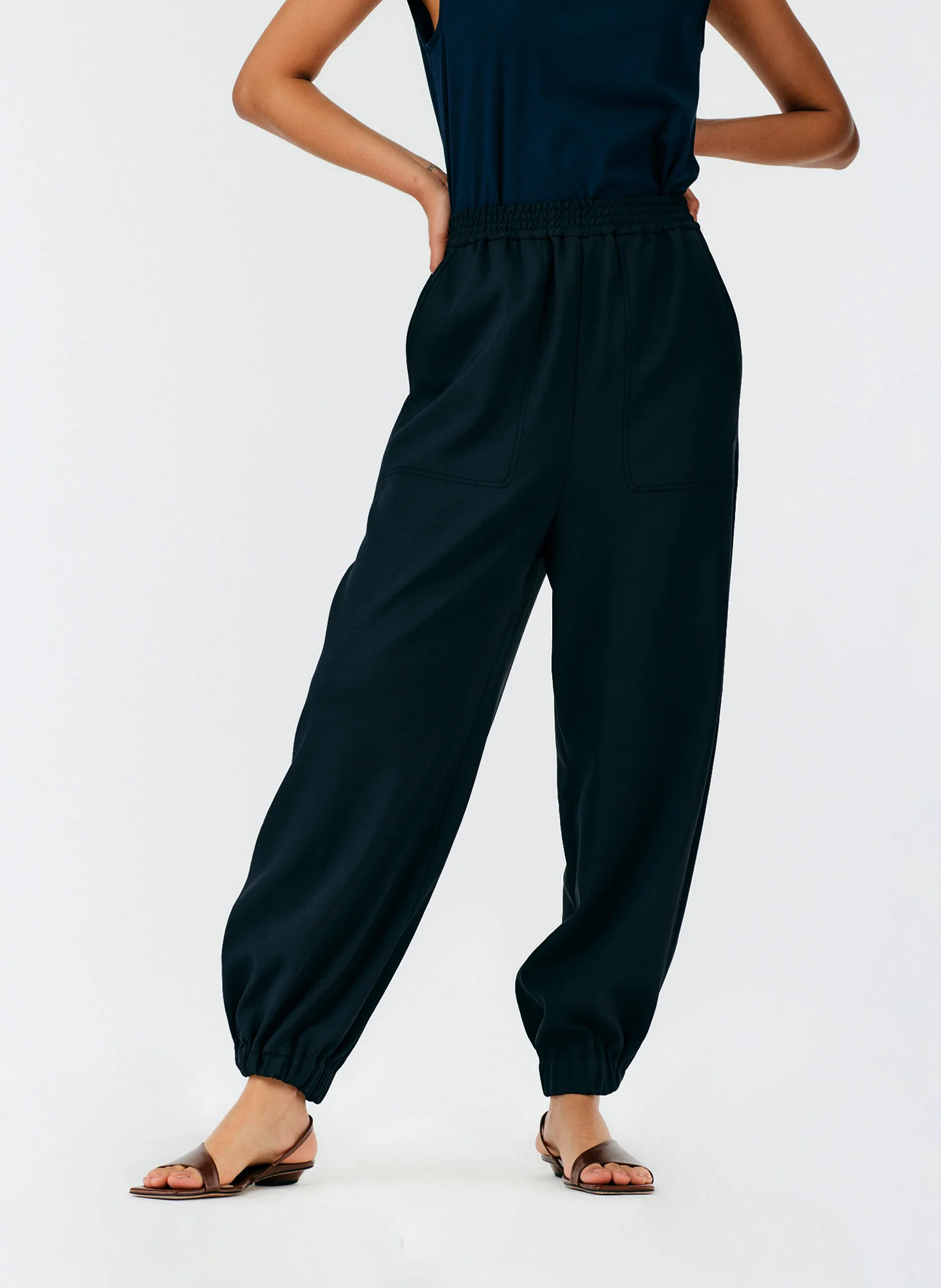 Chalky Drape Plashet Jogger - Regular - Image 5