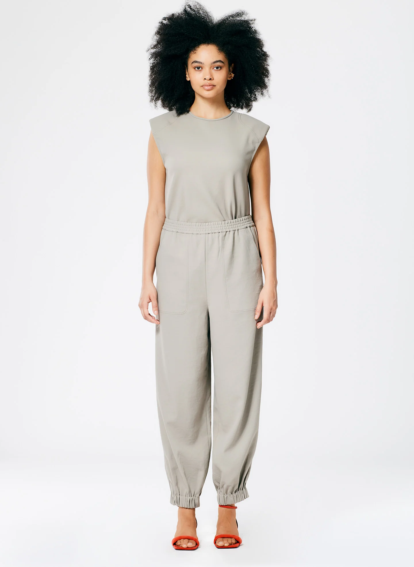 Chalky Drape Plashet Jogger - Regular - Image 2