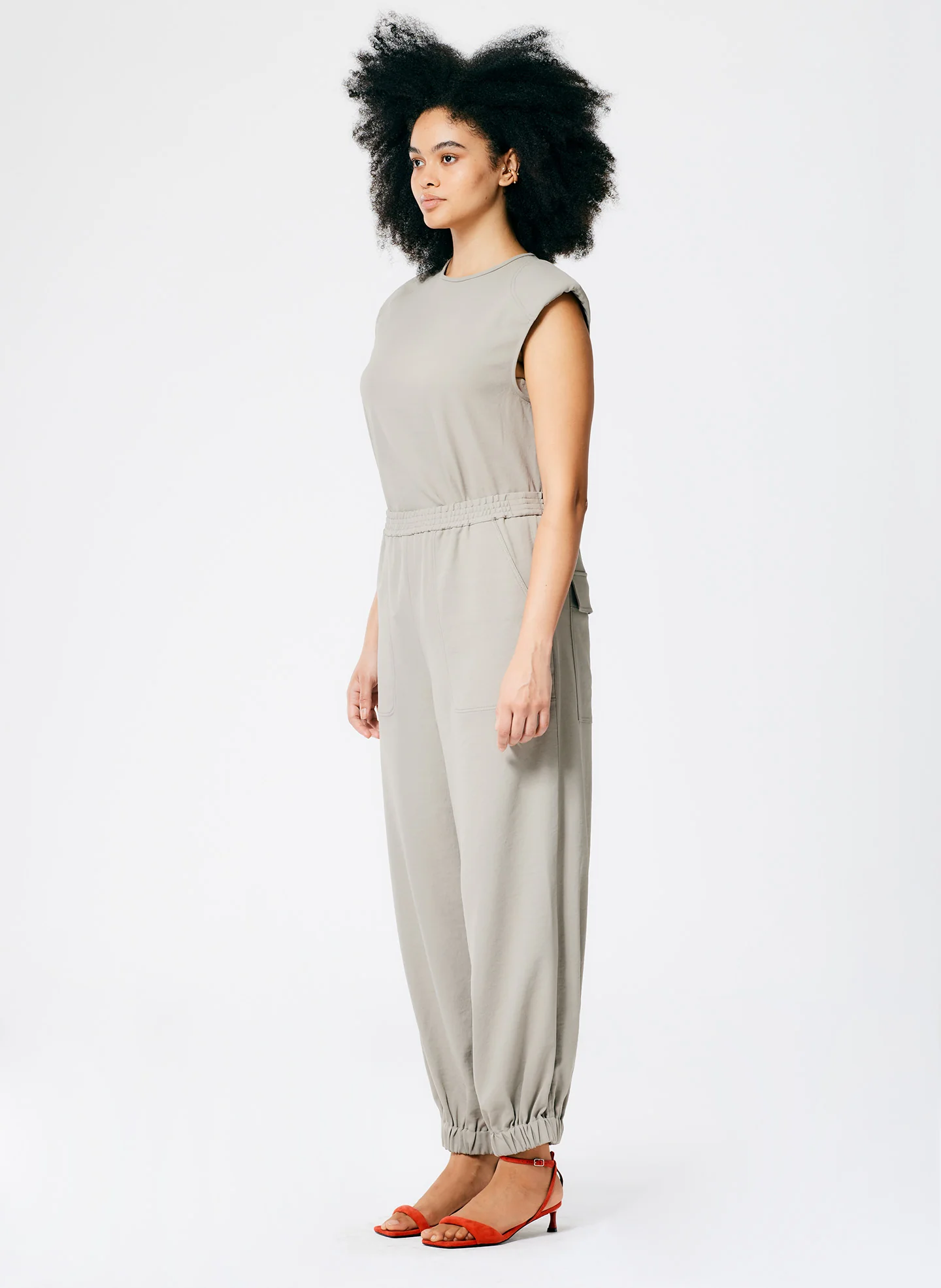 Chalky Drape Plashet Jogger - Regular - Image 3