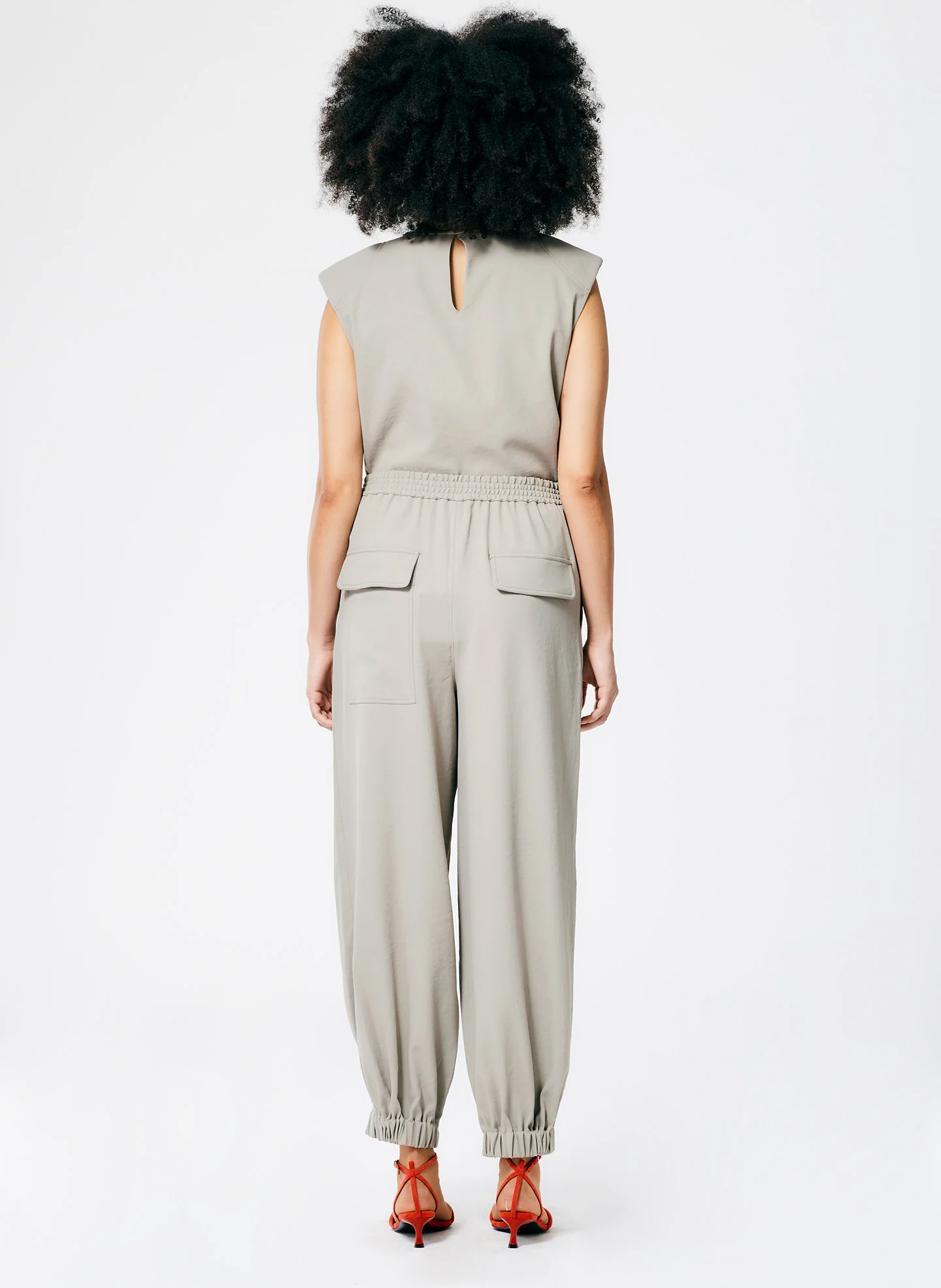 Chalky Drape Plashet Jogger - Regular - Image 4