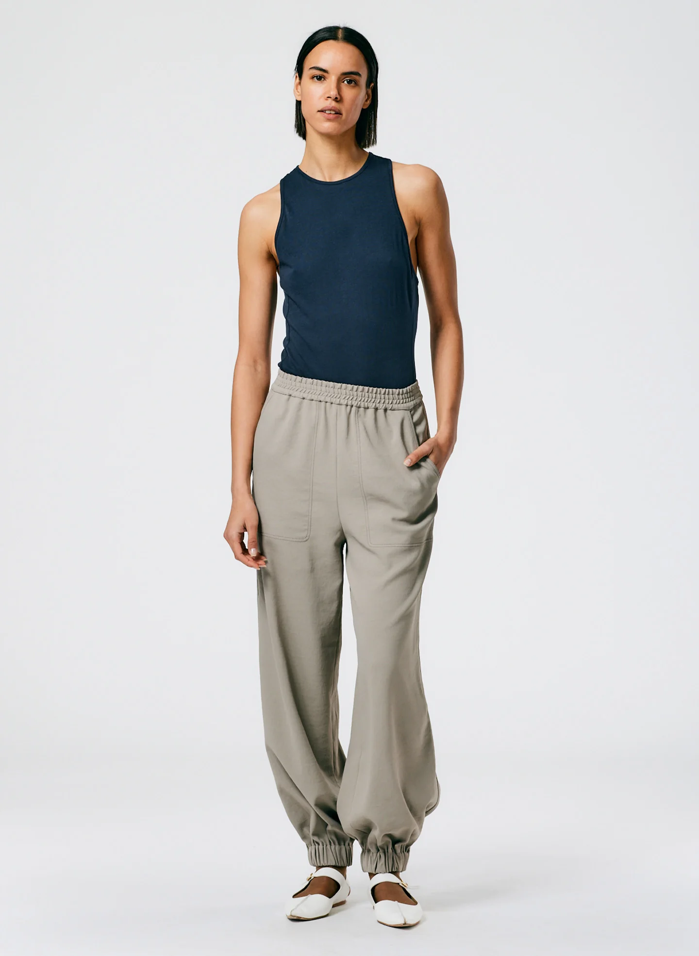 Chalky Drape Plashet Jogger - Regular - Image 9