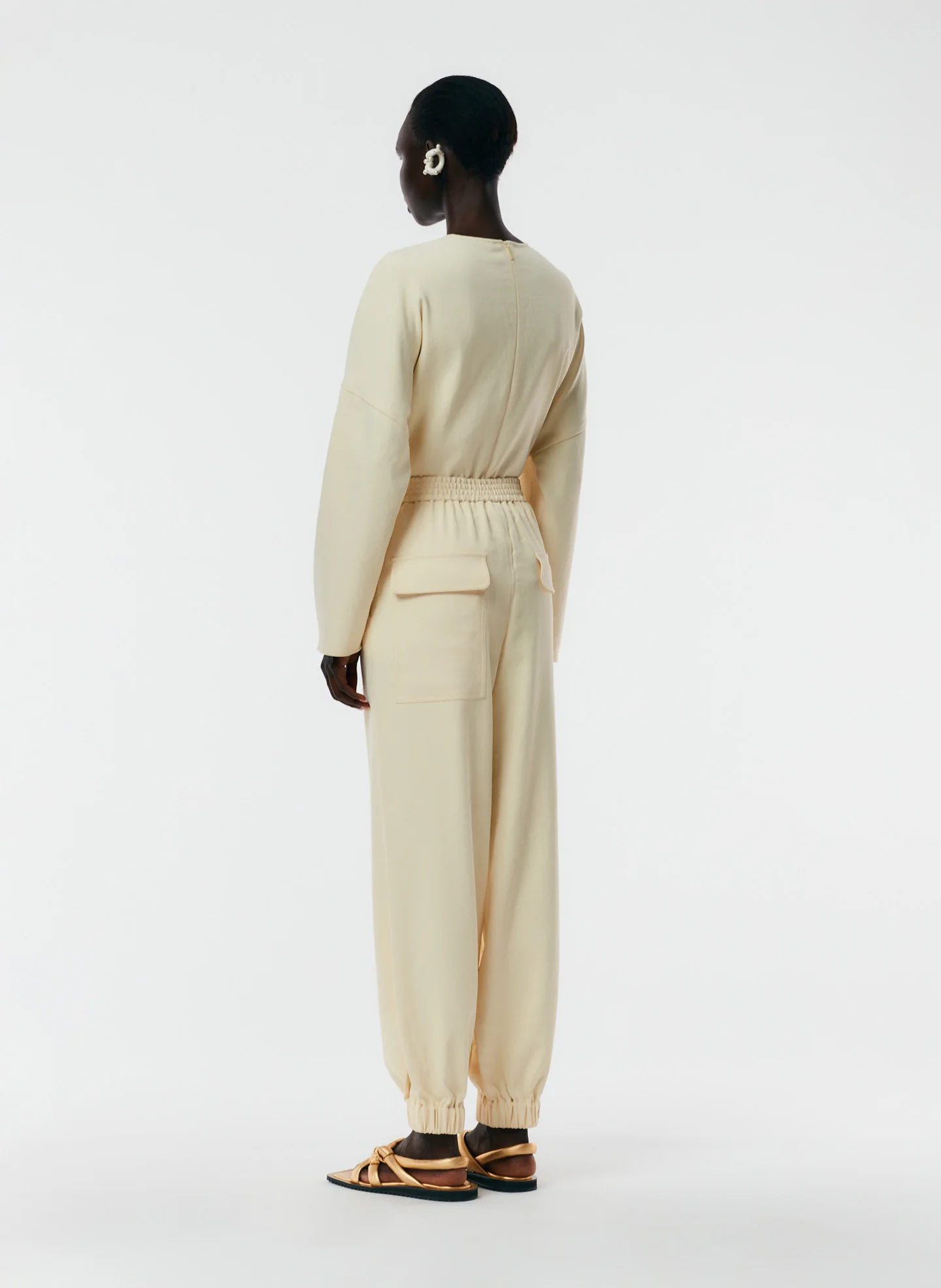 Chalky Drape Plashet Jogger - Regular - Image 4
