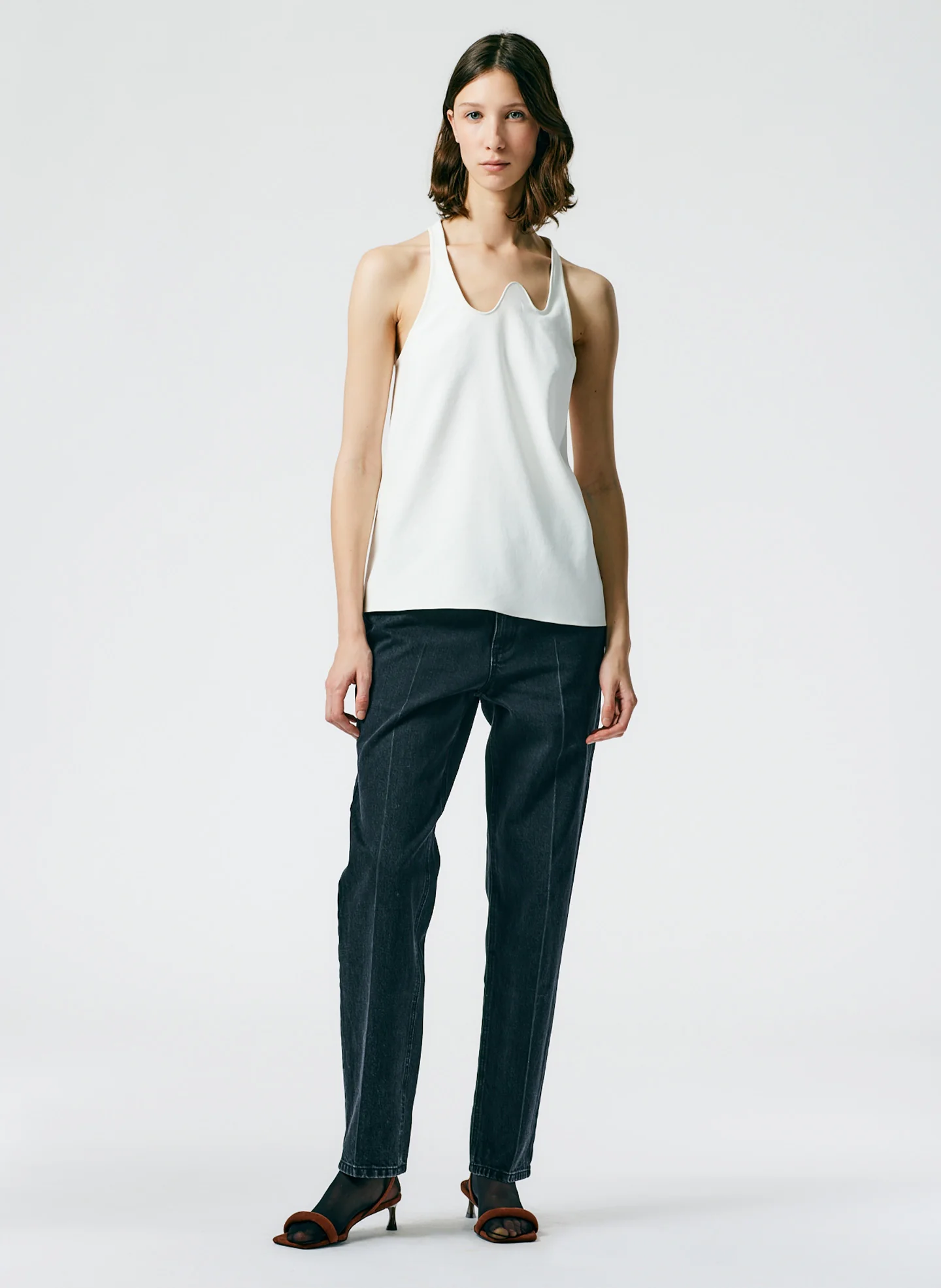 Chalky Drape Squiggly Tank - Image 6