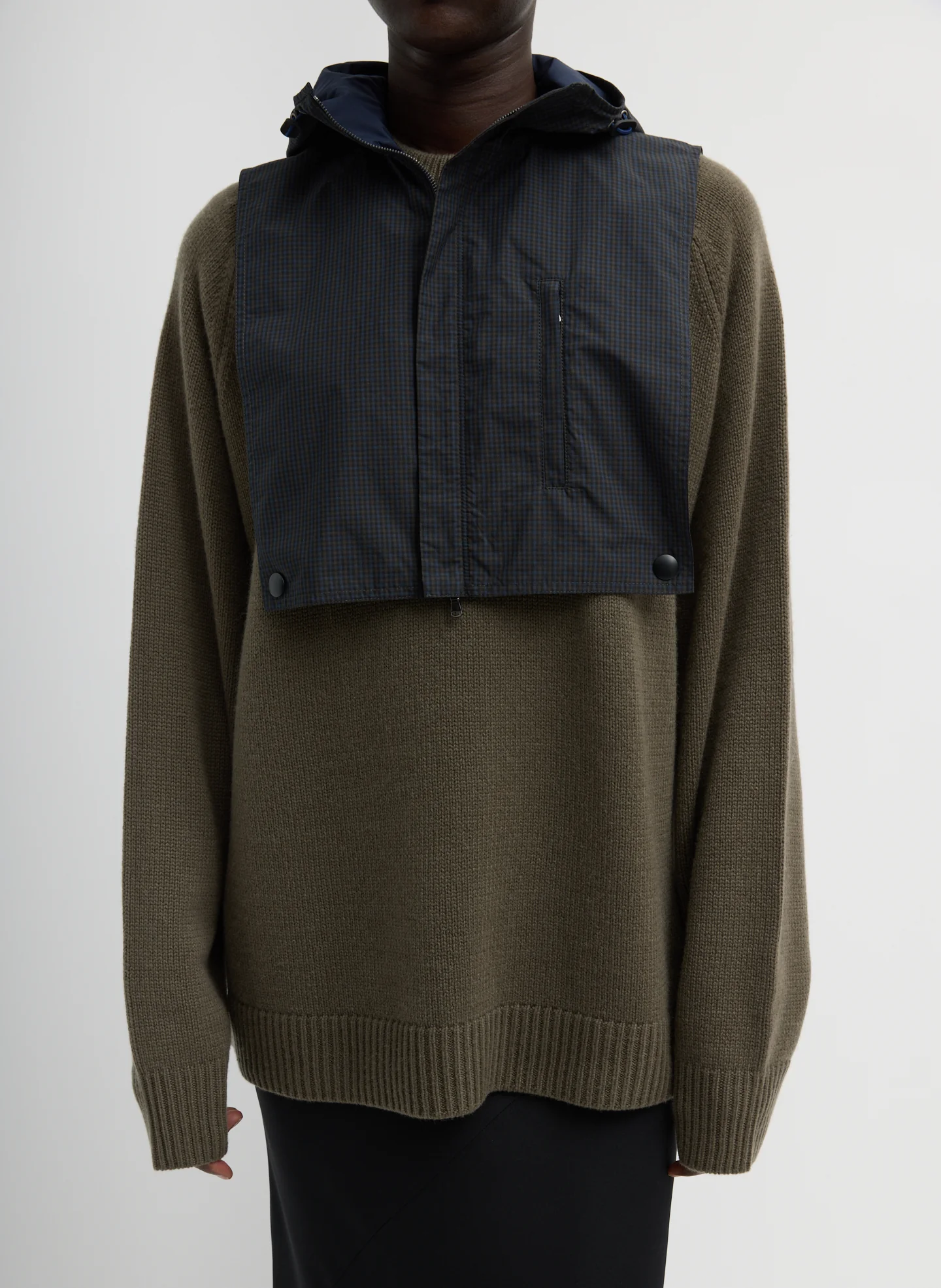 Charles Menswear Trench Hooded Dickie
