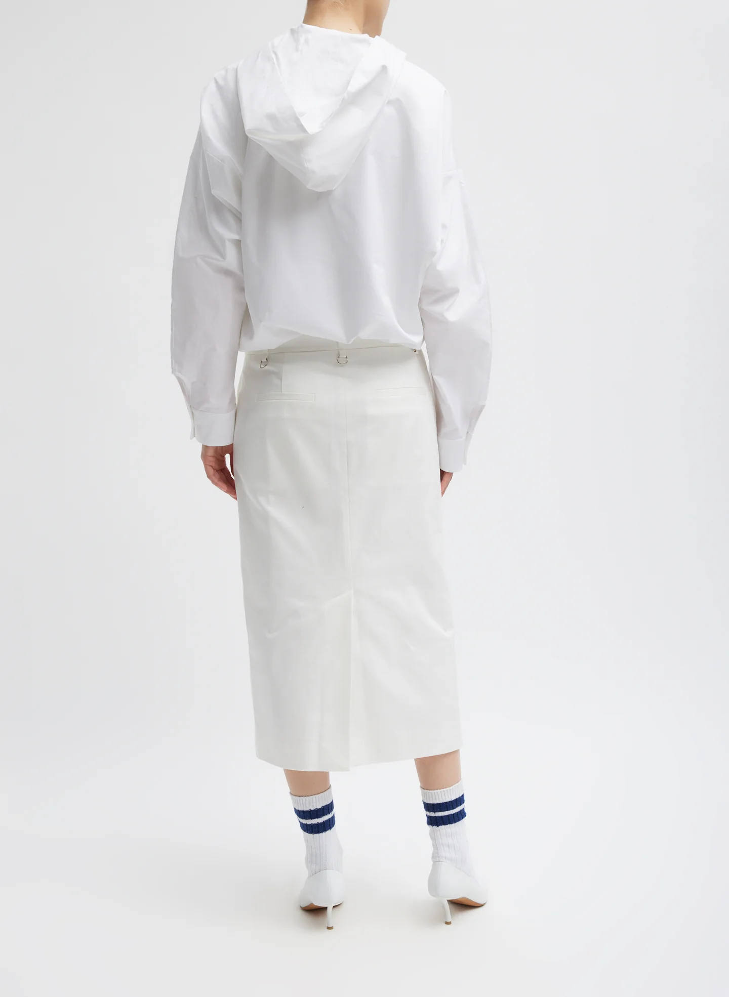 Chino Convertible Pleated Skirt - Image 11