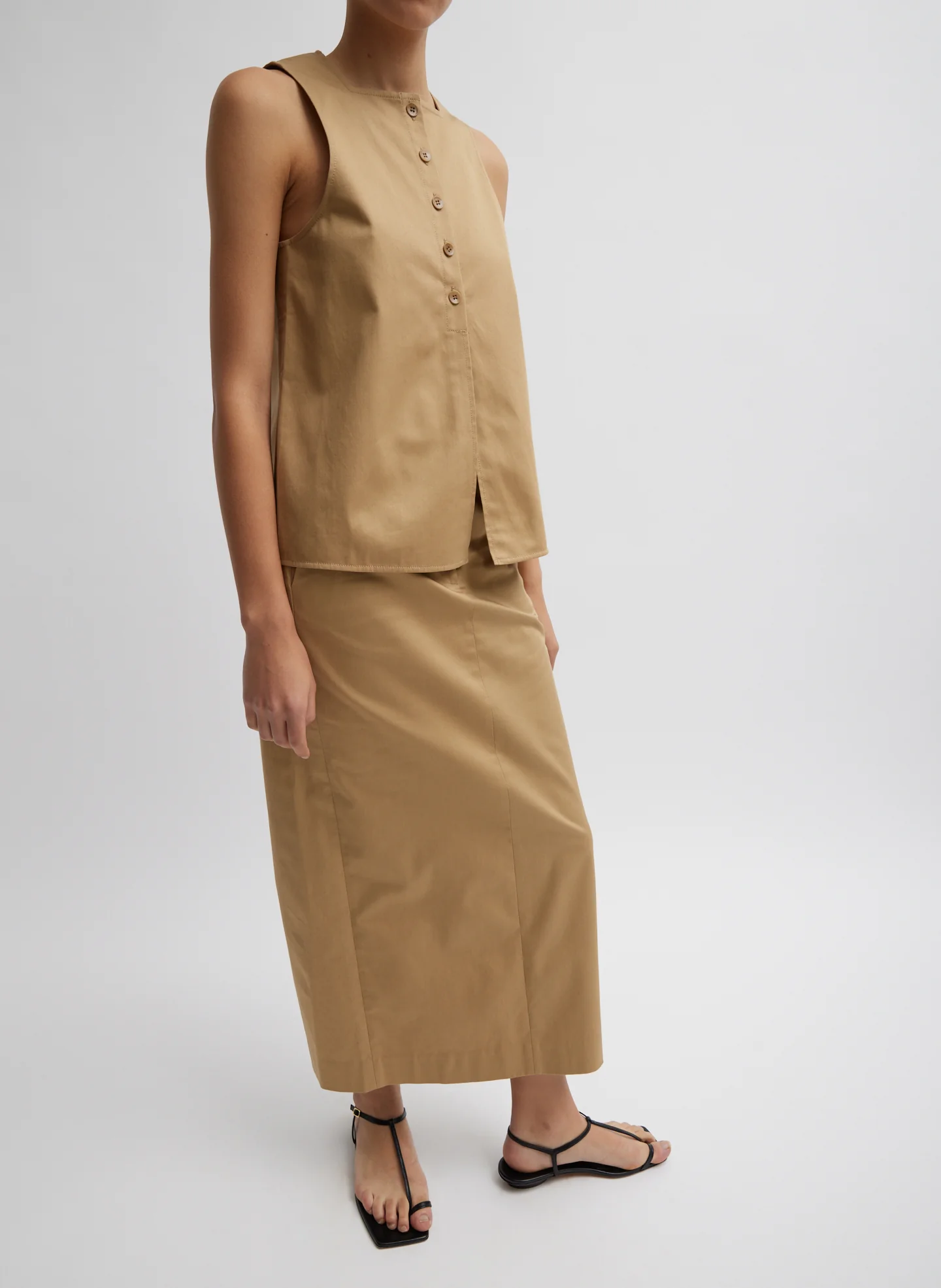 Chino Maxi Skirt - Image 2