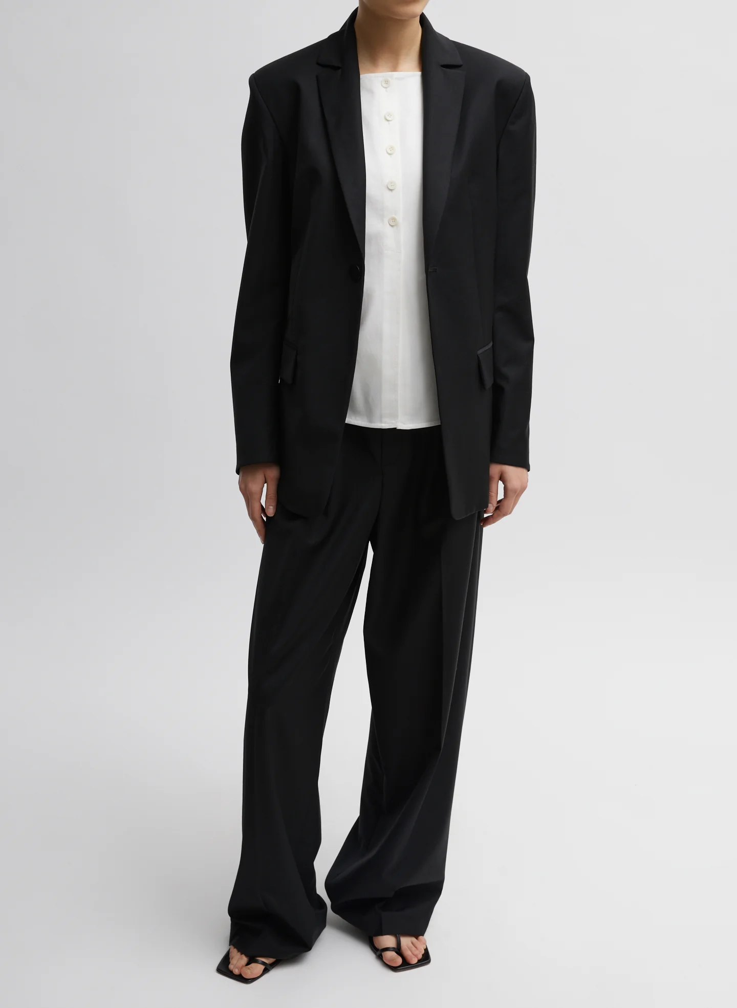 Chino Slit Front Sleeveless Top - Image 5