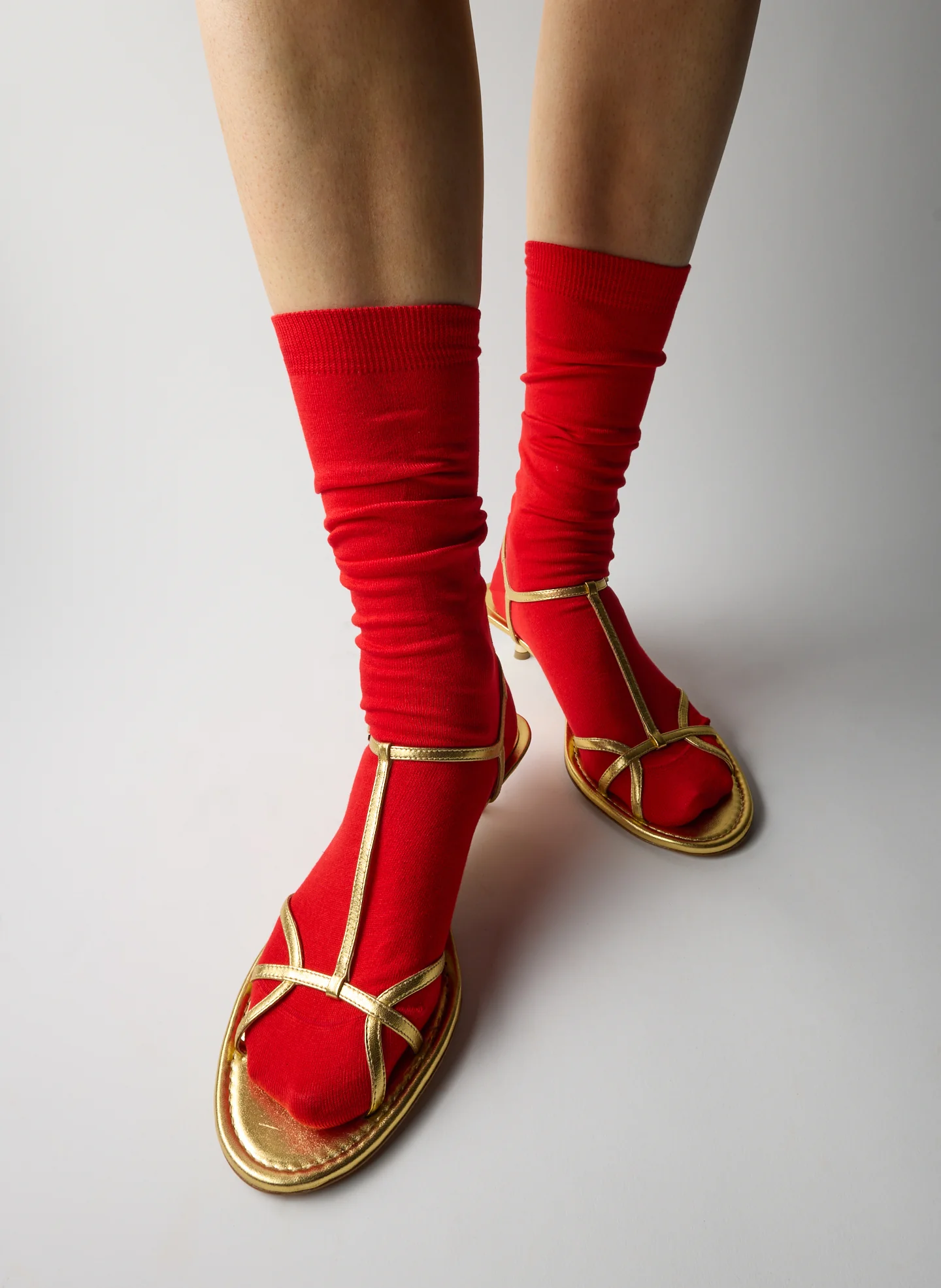 Christopher Metallic Nappa Heel - Image 3