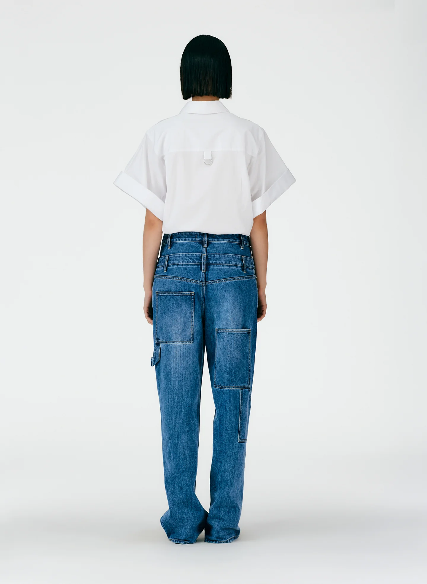 Classic Wash Double Waisted Sam Jean - Image 3