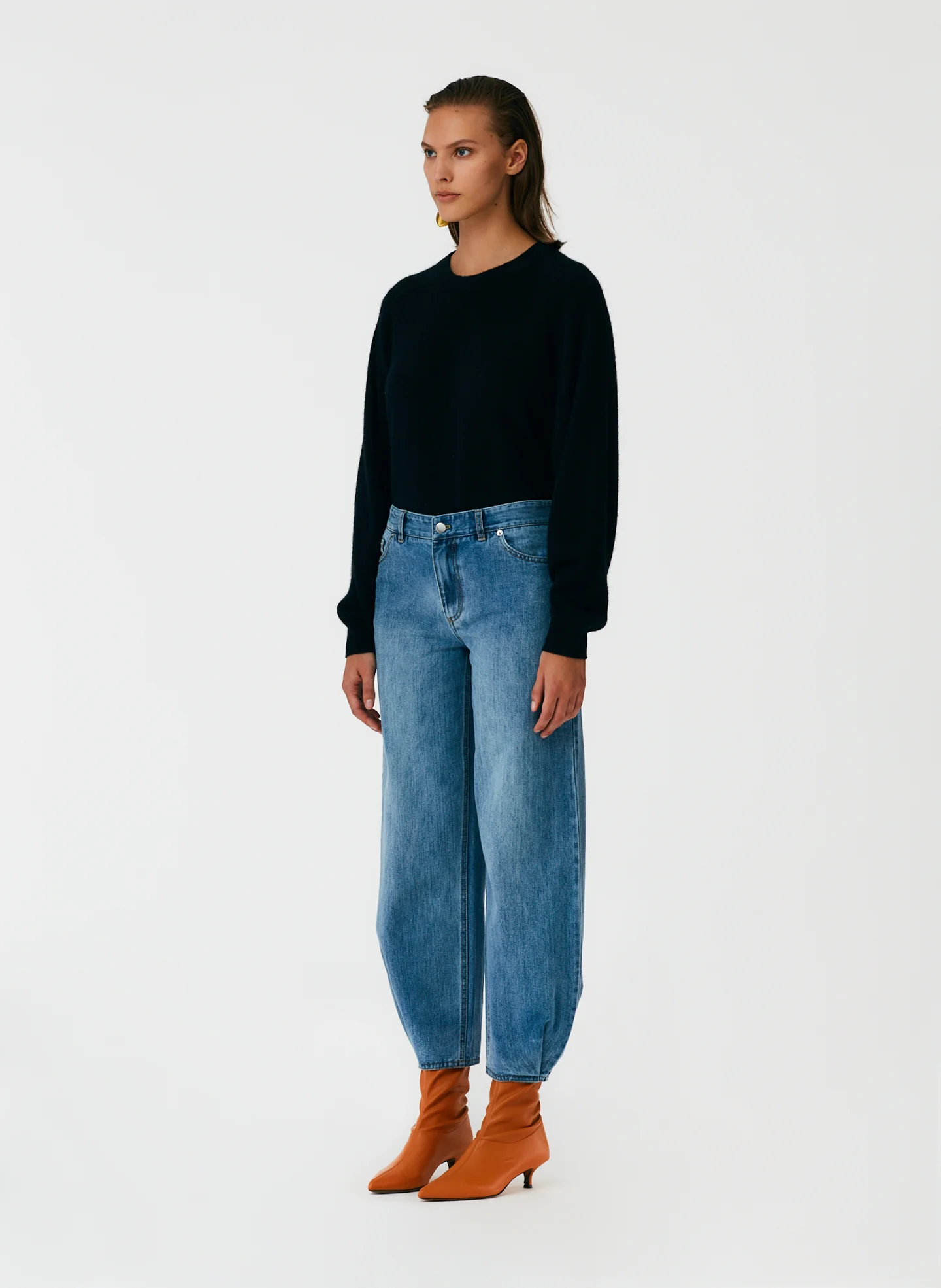 Classic Wash Denim Brancusi Jean - Long - Image 3