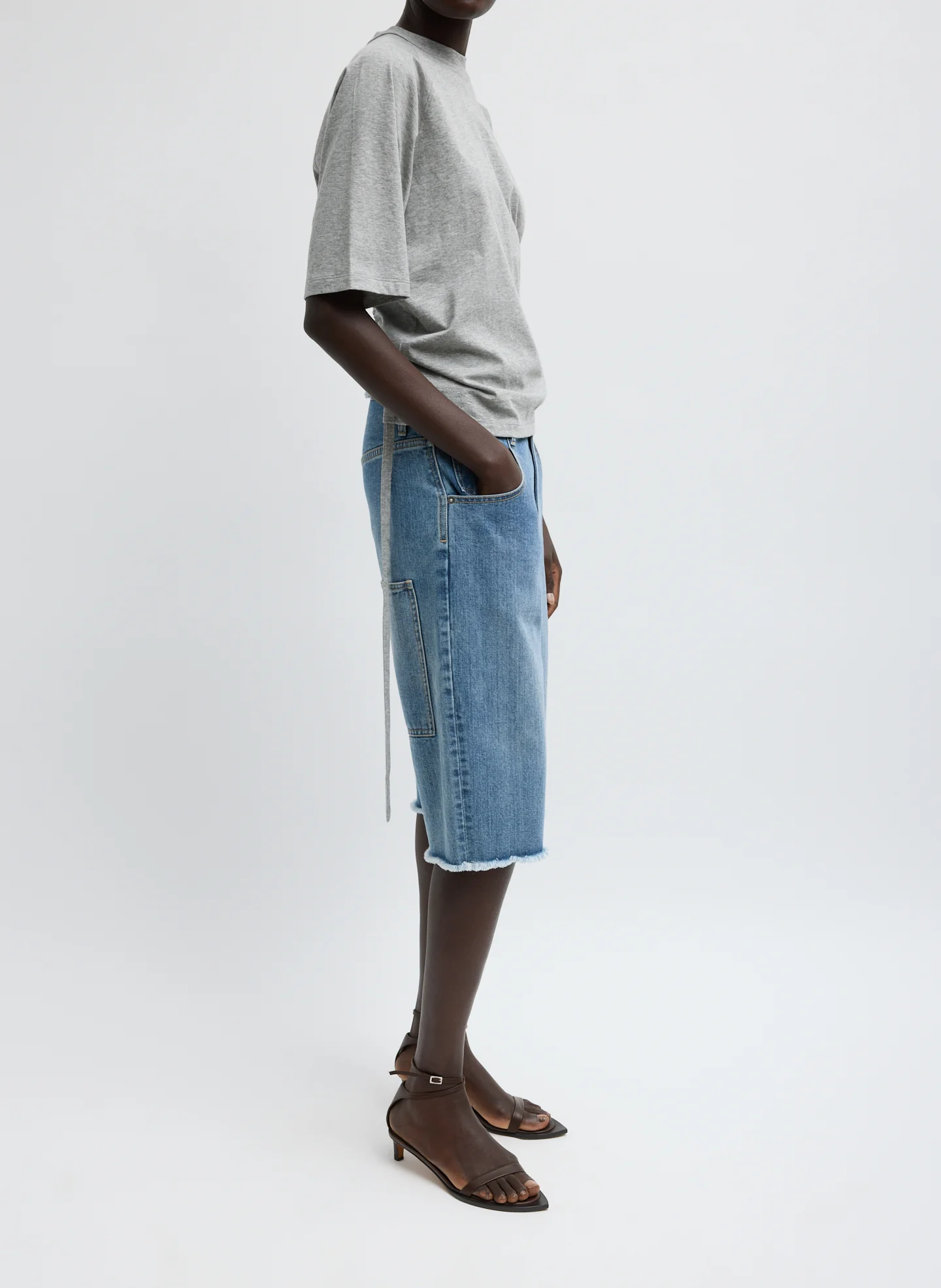 Classic Wash Denim Newman Short - Image 3