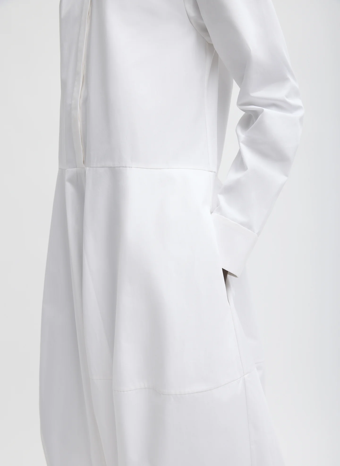 Compact Eco Poplin Balloon Dress - Image 5