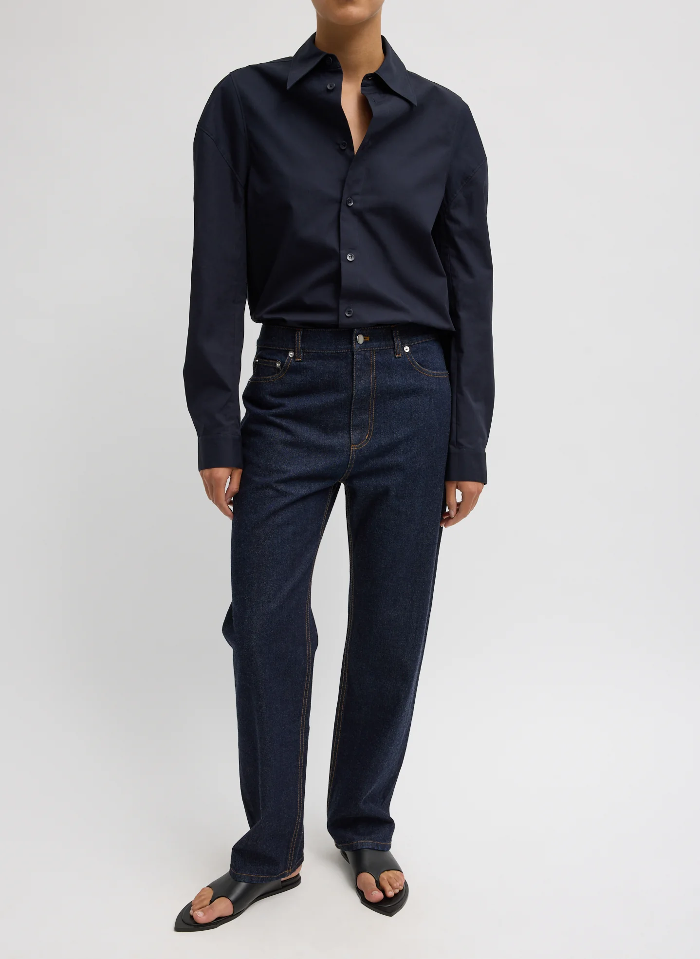 Compact Eco Poplin Hinged Shirt - Image 5
