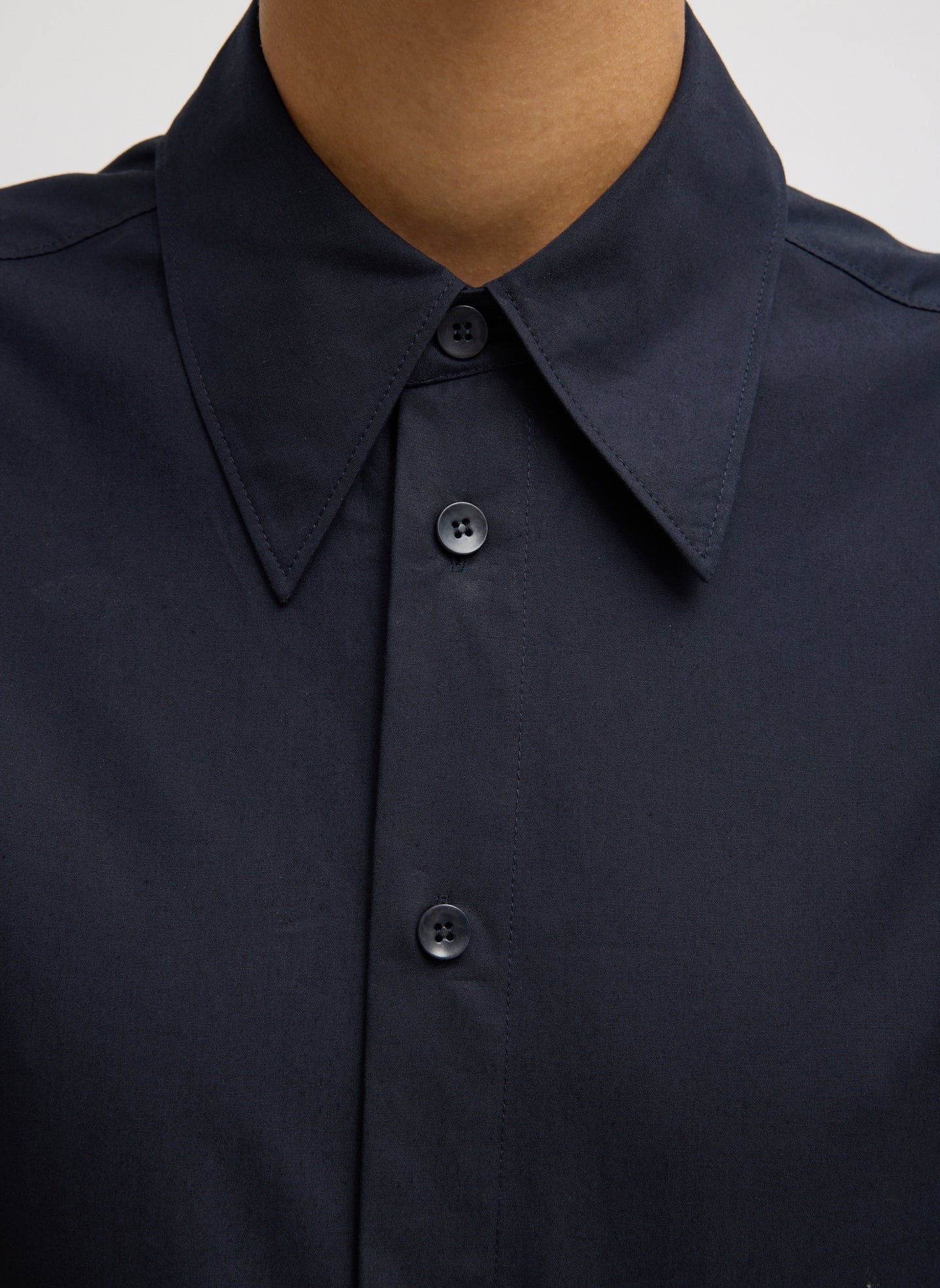Compact Eco Poplin Hinged Shirt - Image 6