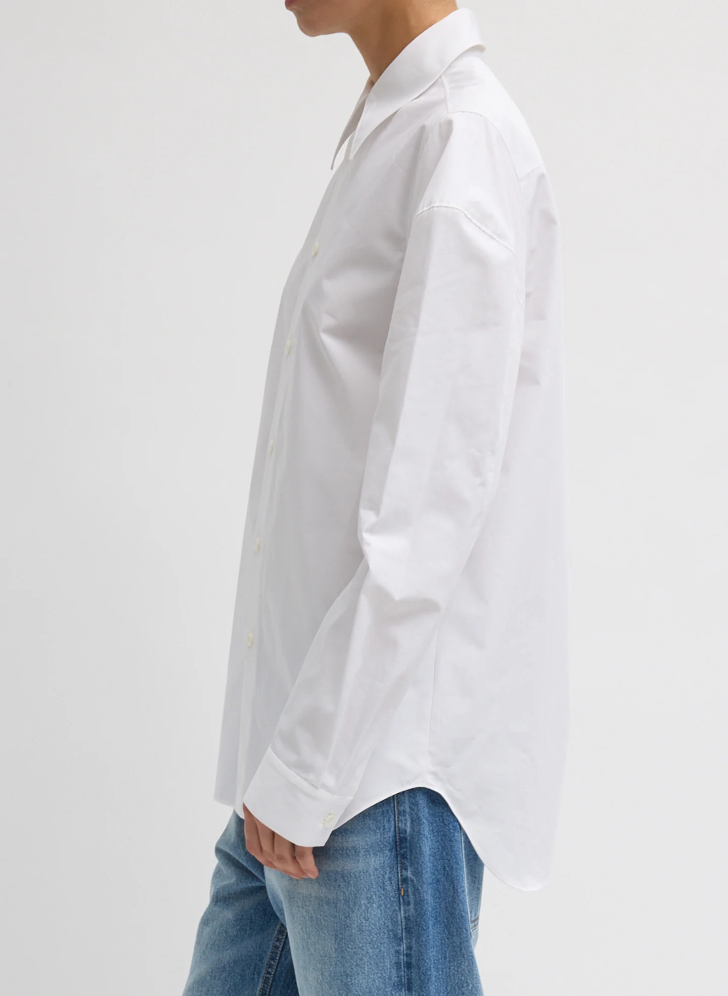Compact Eco Poplin Hinged Shirt - Image 4
