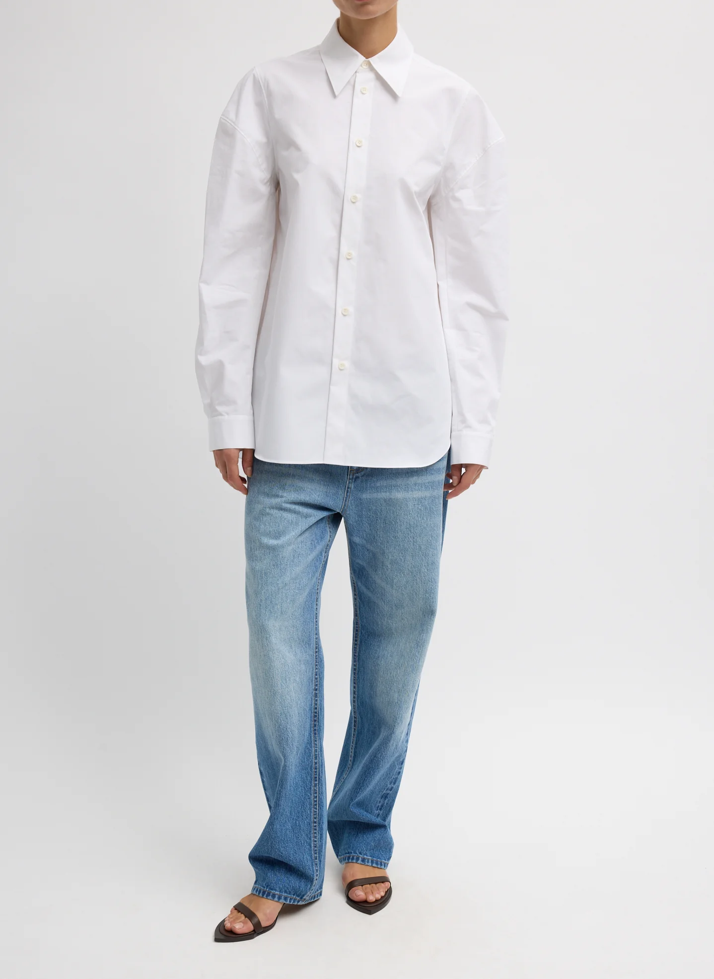 Compact Eco Poplin Hinged Shirt - Image 6