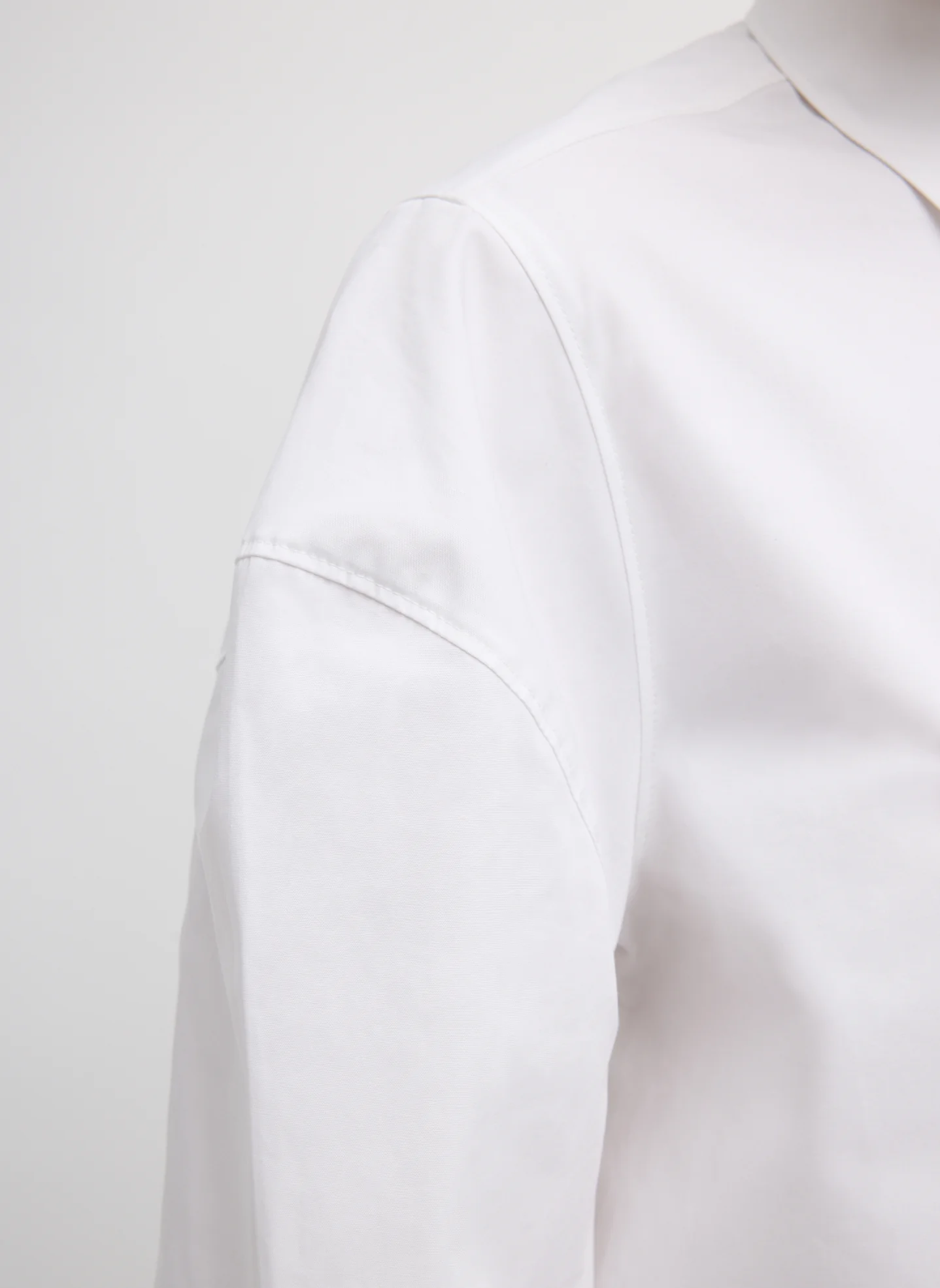Compact Eco Poplin Hinged Shirt - Image 7