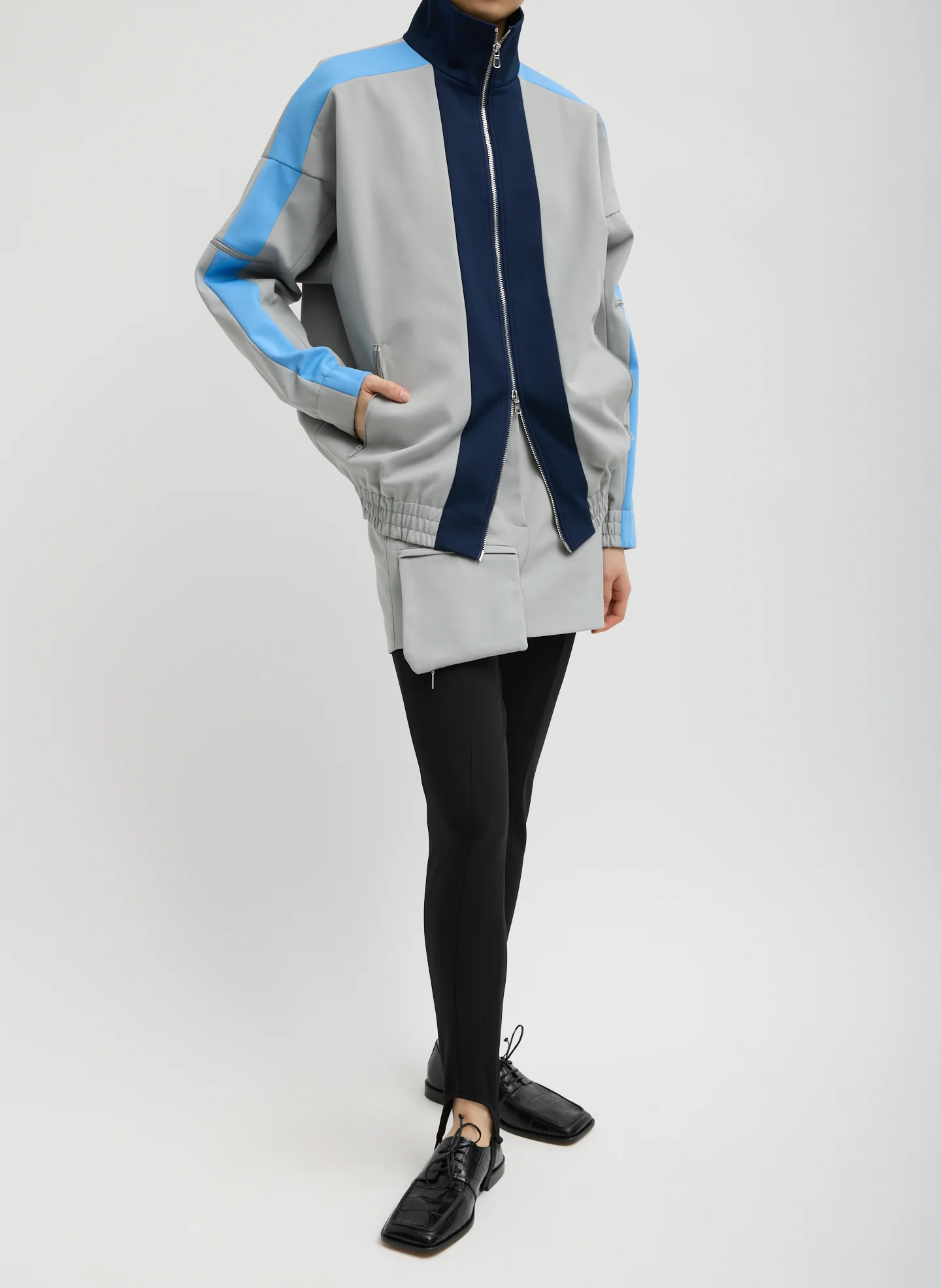 Compact Tech Knit Bomber - Image 4