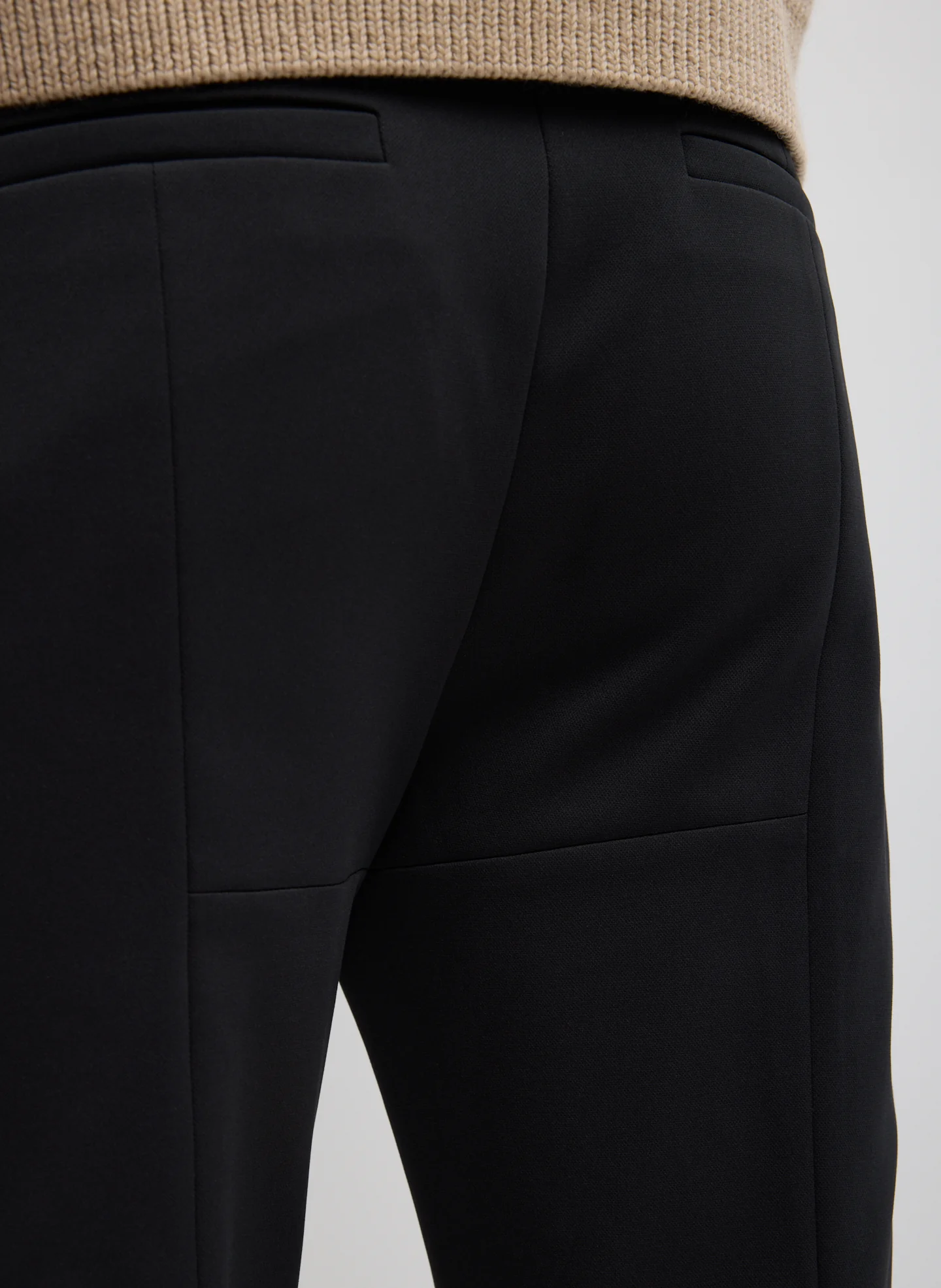 Compact Tech Knit Cropped Bootcut Pant - Image 6