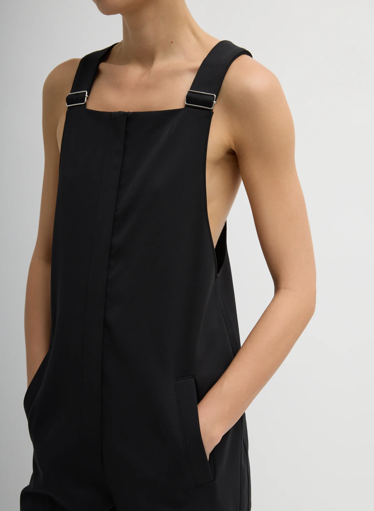 Compact Tech Knit Overalls - Image 7