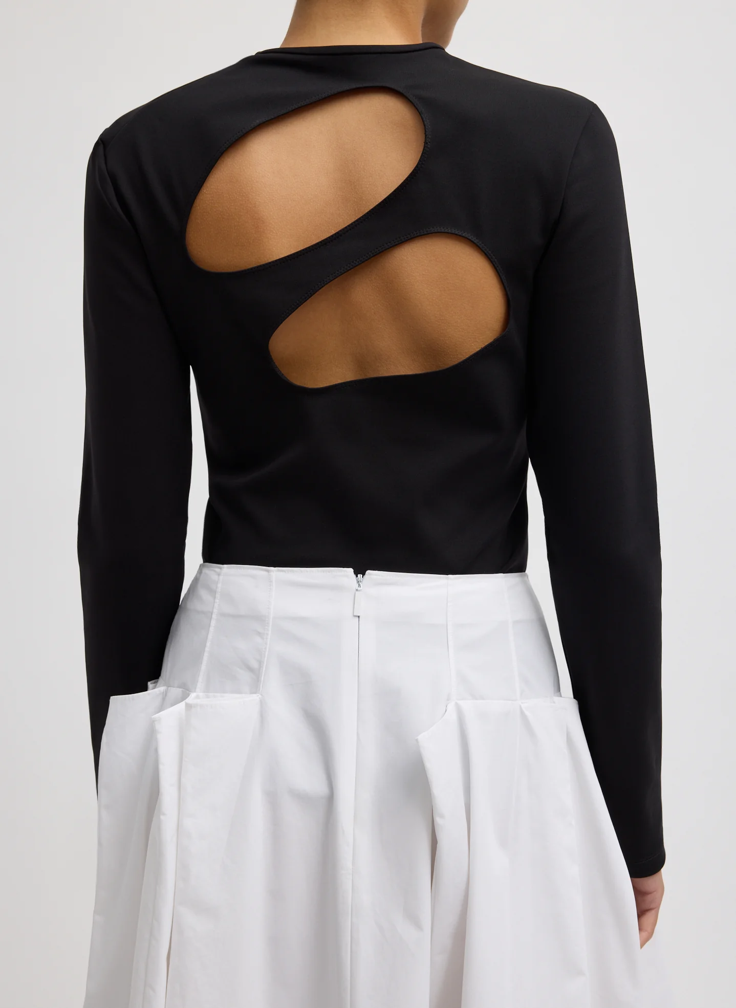 Compact Ultra Stretch Cut Out Back Top - Image 7
