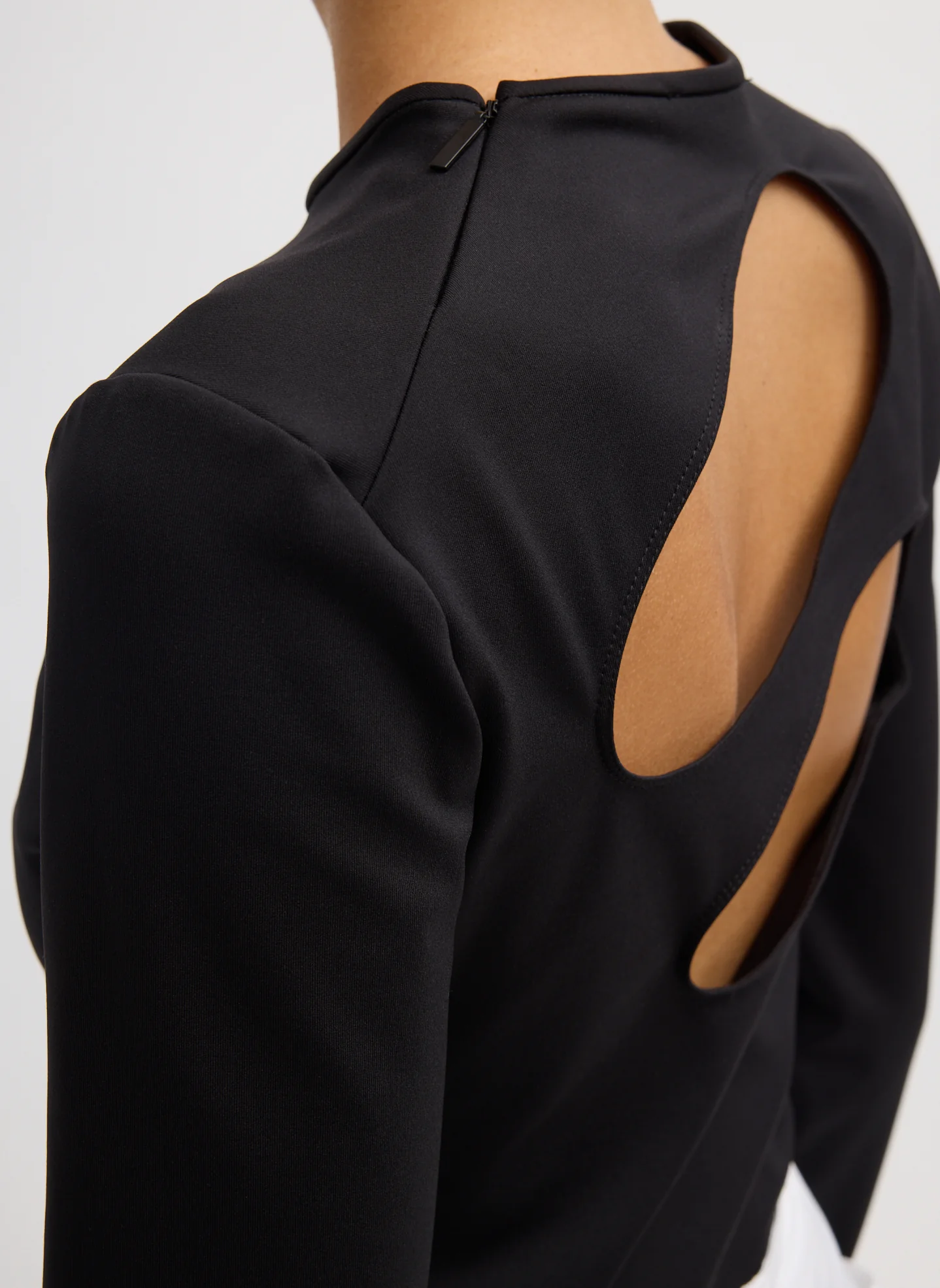 Compact Ultra Stretch Cut Out Back Top - Image 9