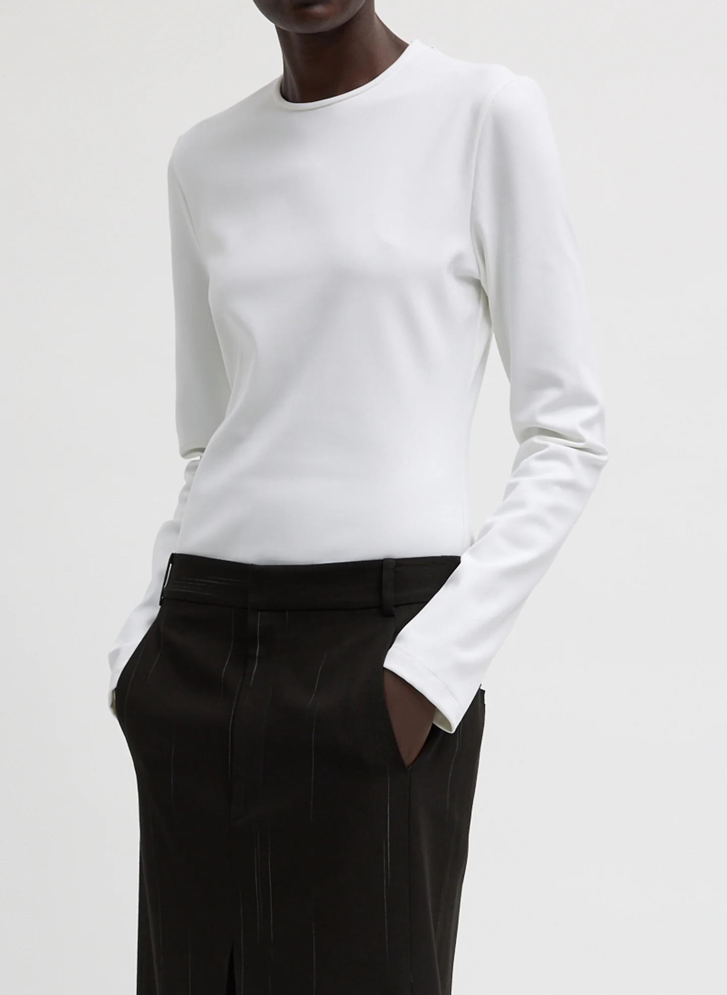 Compact Ultra Stretch Cut Out Back Top - Image 2