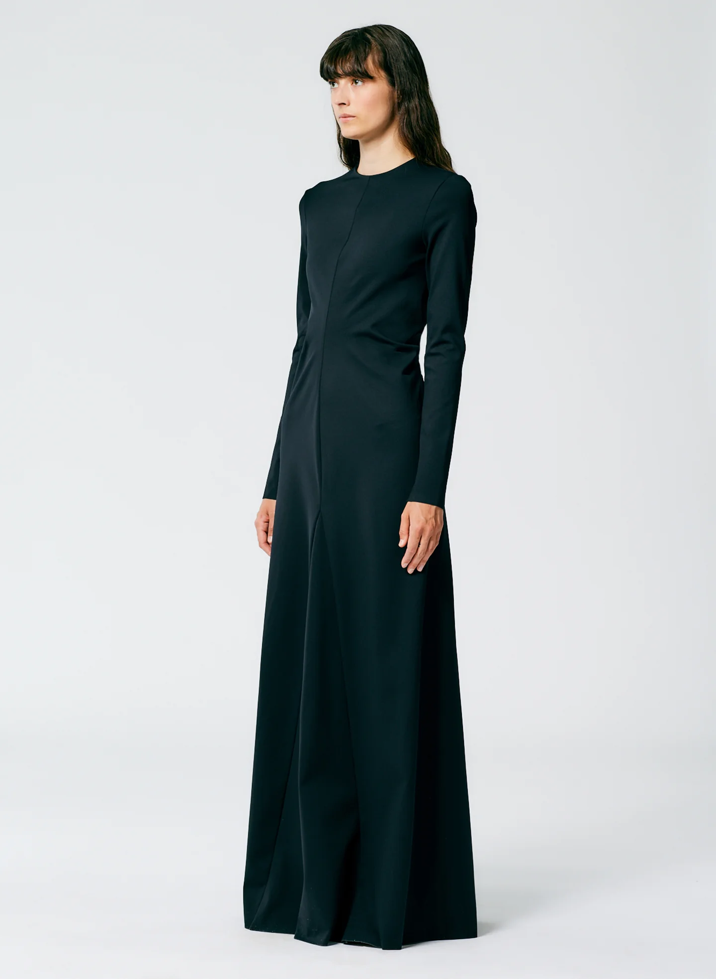 Compact Ultra Stretch Knit Lean Maxi Gown - Image 2
