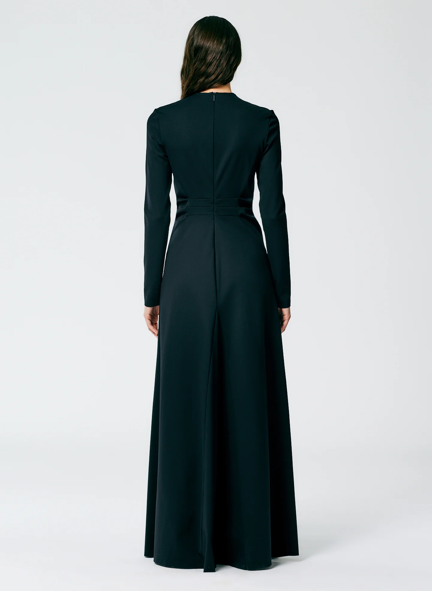 Compact Ultra Stretch Knit Lean Maxi Gown - Image 3
