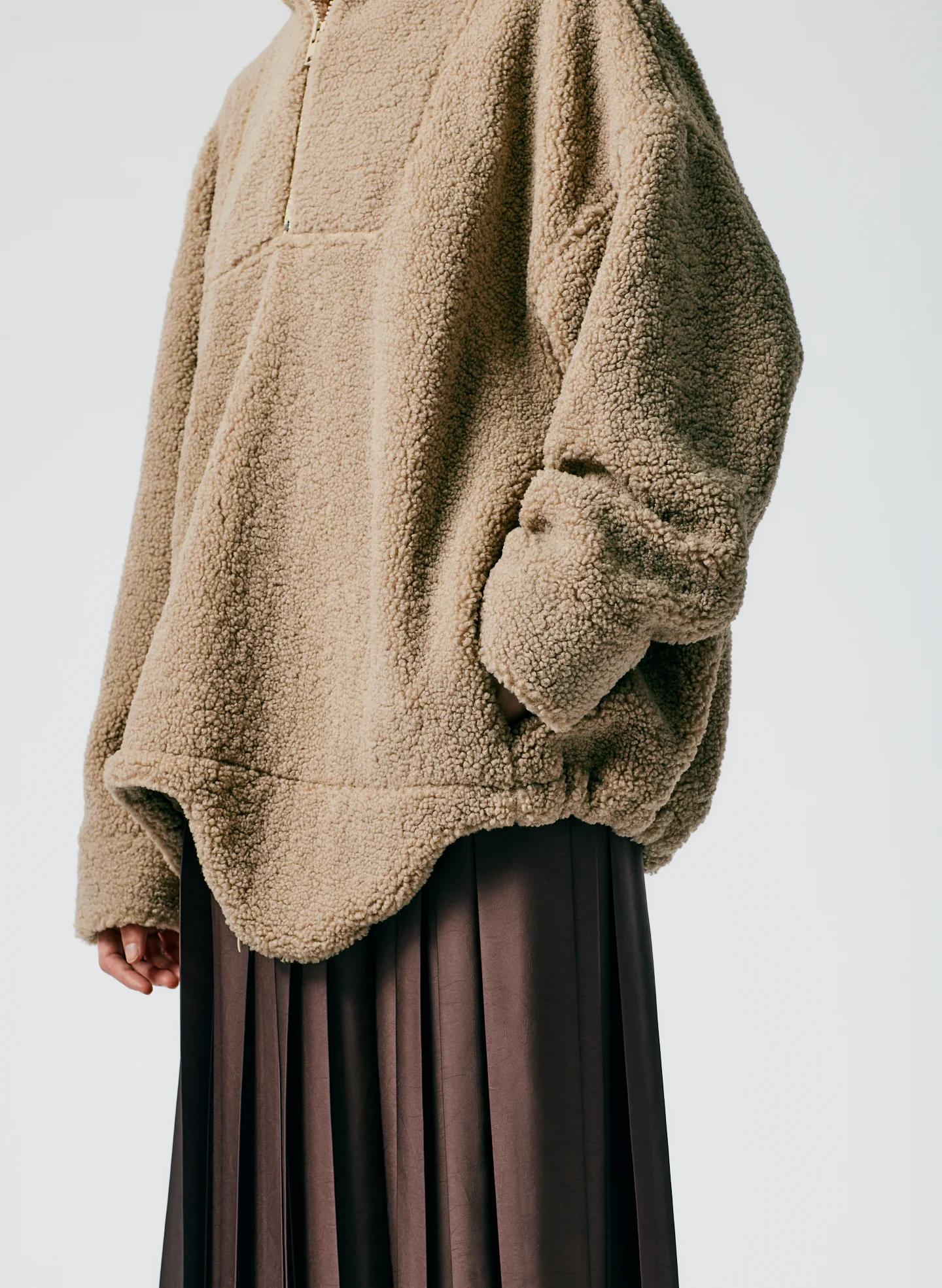 Cozy Fleece Anorak Zip Up - Image 6
