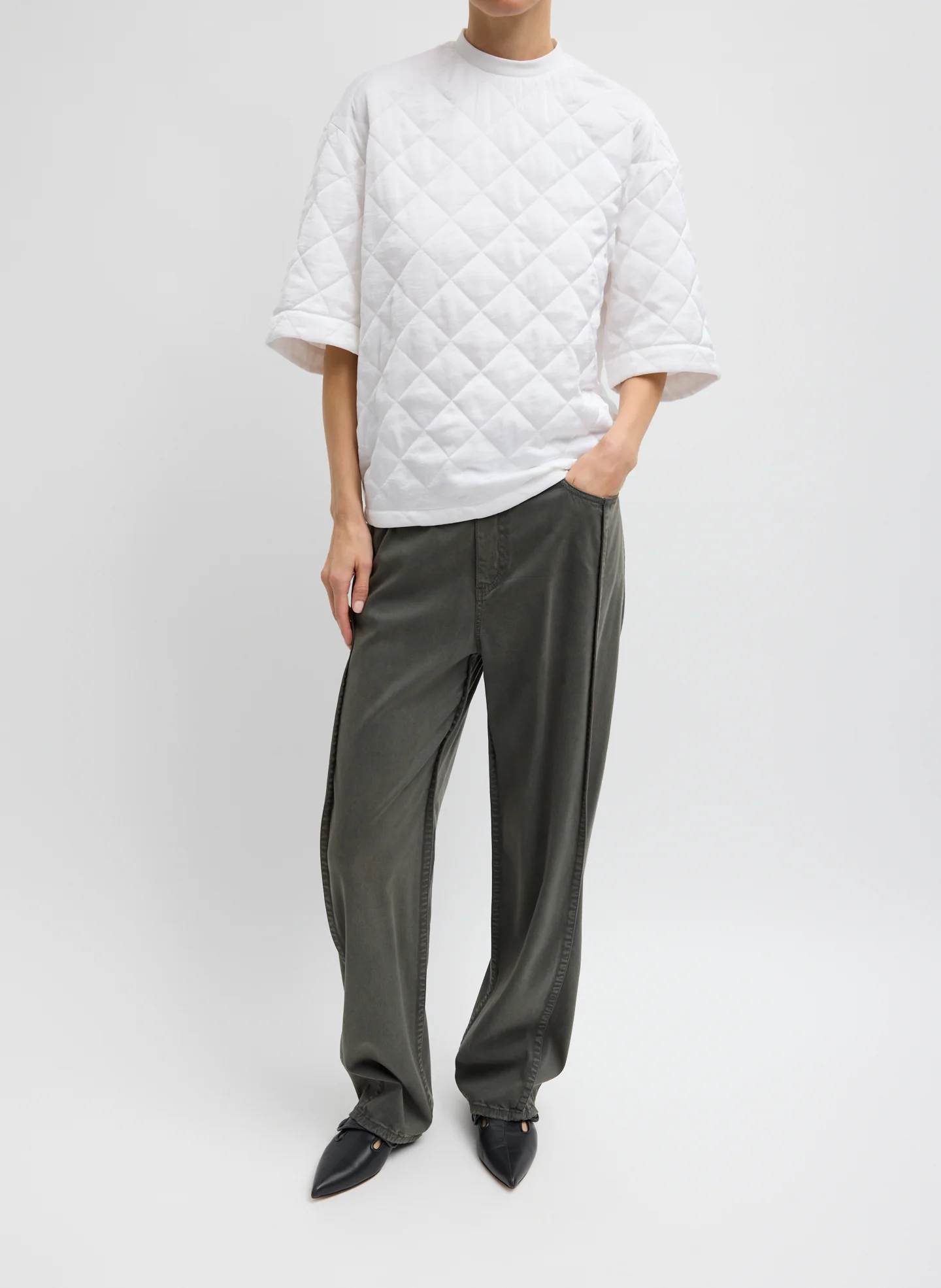 Cozy Quilting Anorak T-Shirt - Image 3